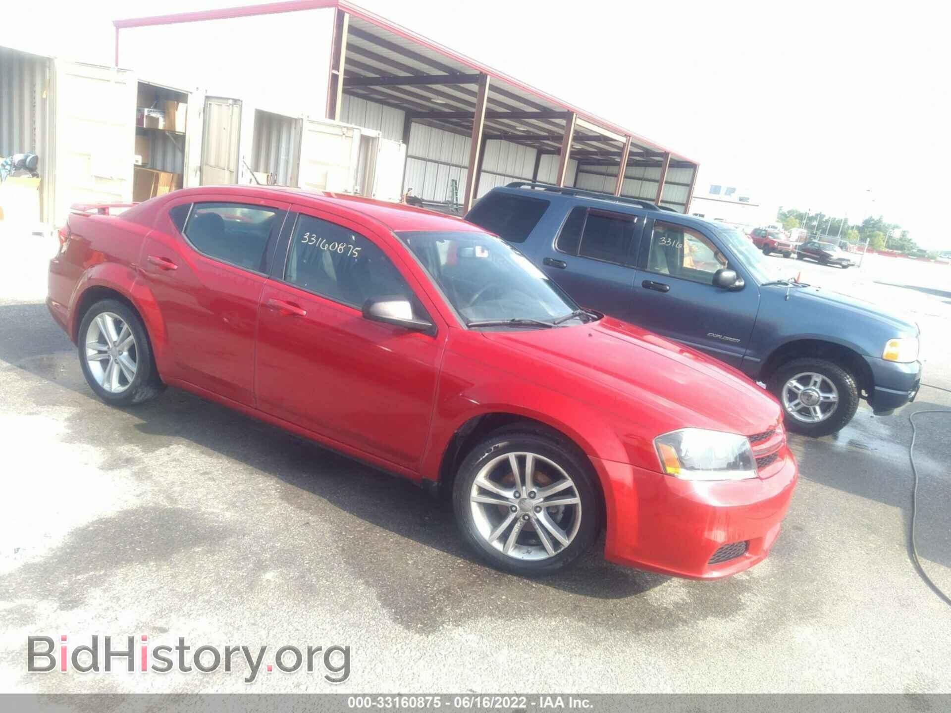 Photo 1C3CDZAG3DN769980 - DODGE AVENGER 2013
