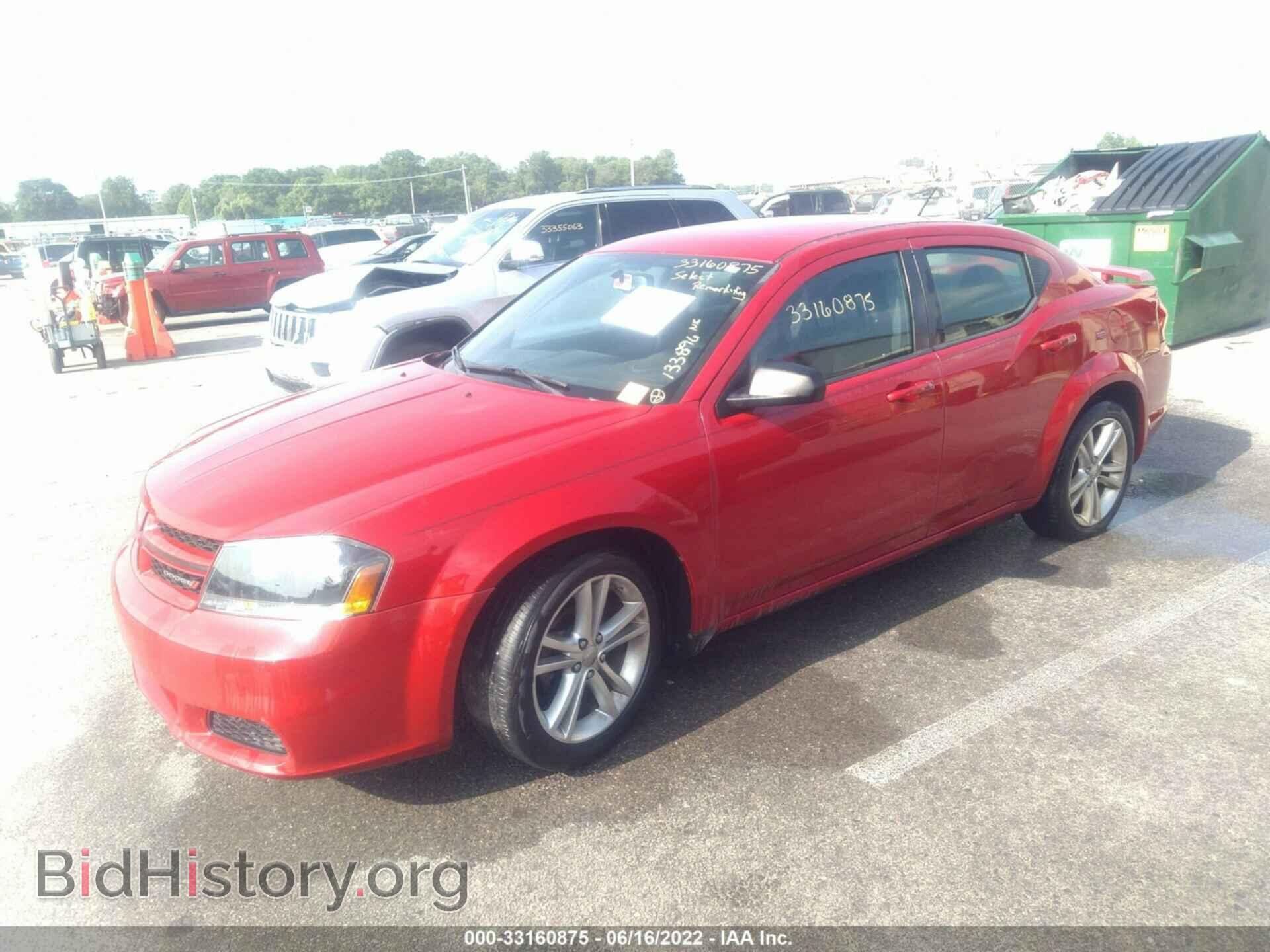 2013 DODGE AVENGER - VIN: 1C3CDZAG3DN769980 - Фото 2