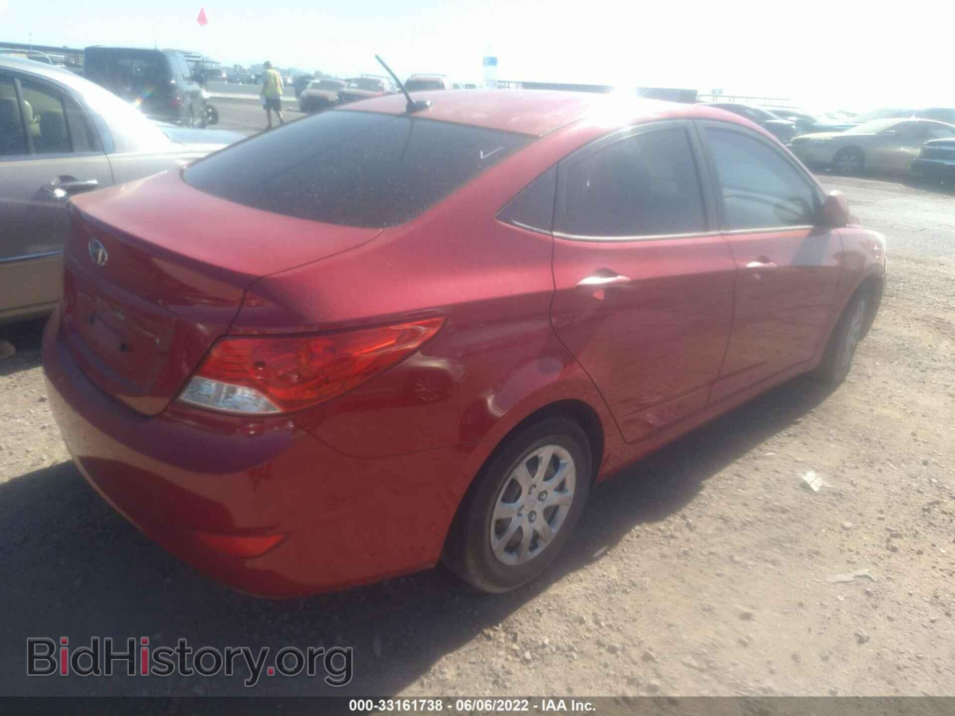 2013 HYUNDAI ACCENT - VIN: KMHCT4AEXDU386023 - Фото 4
