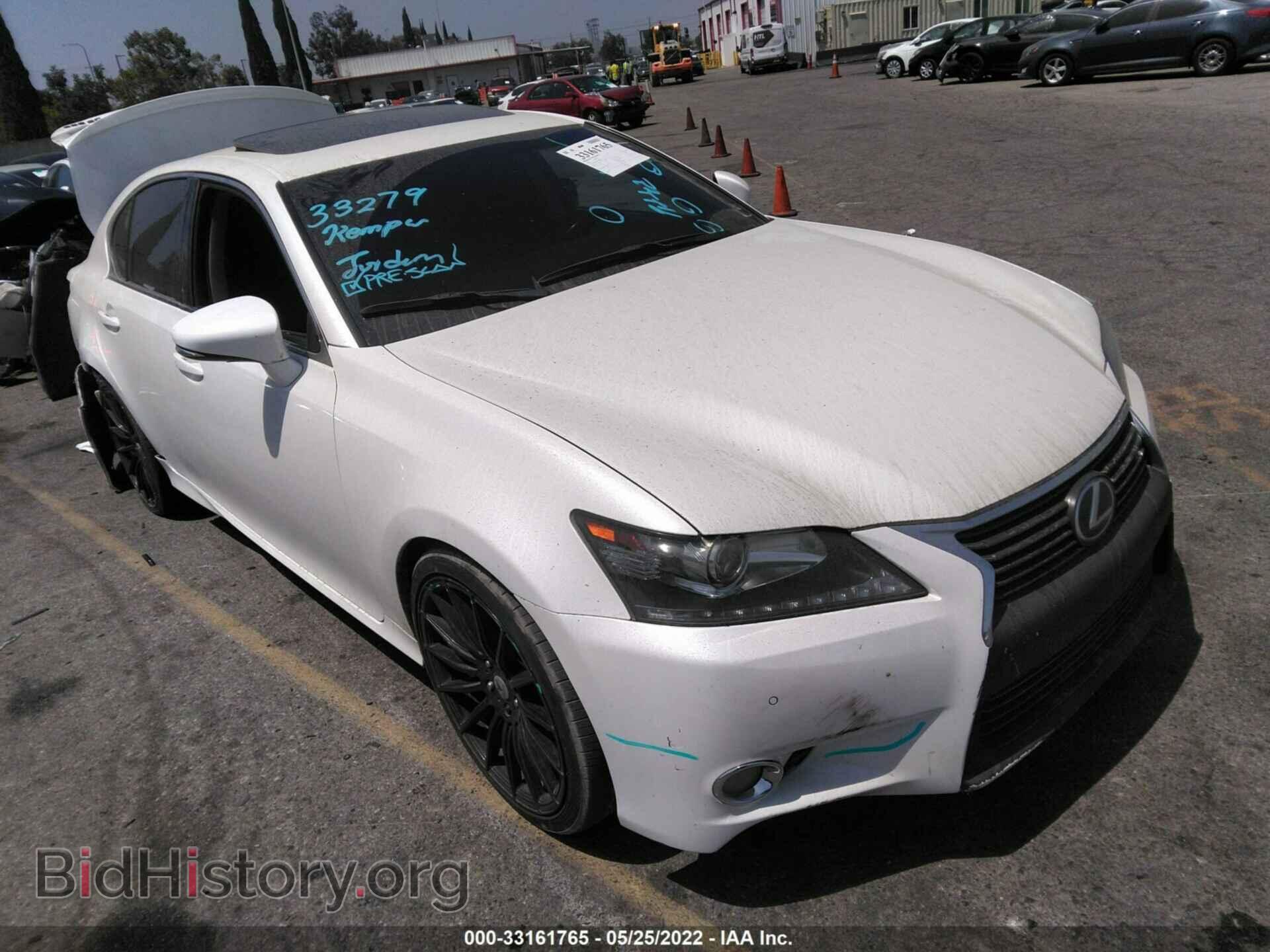 Фотография JTHBE1BL4FA004626 - LEXUS GS 350 2015