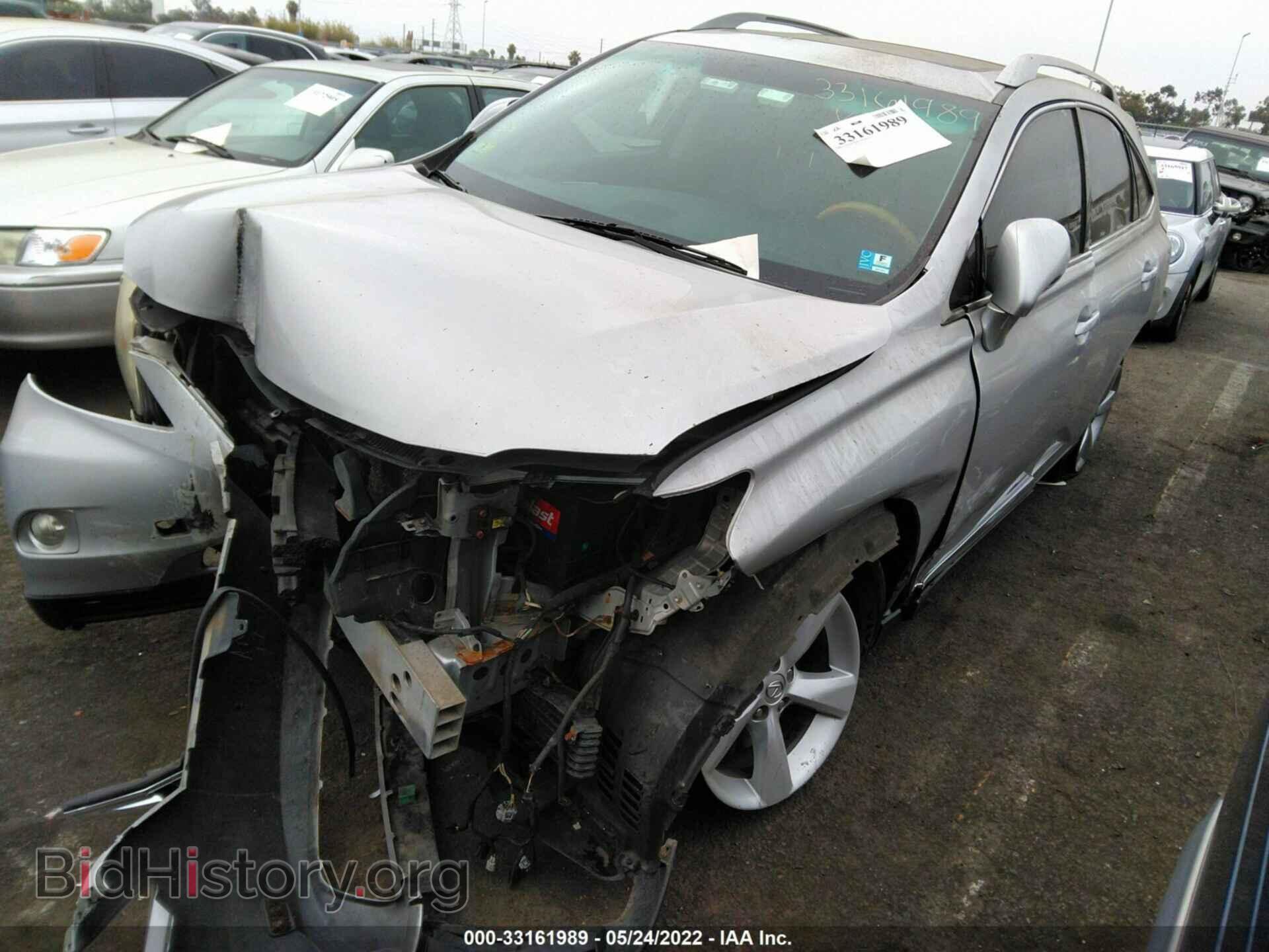 2010 LEXUS RX 350 - VIN: 2T2BK1BA4AC033455 - Фото 2