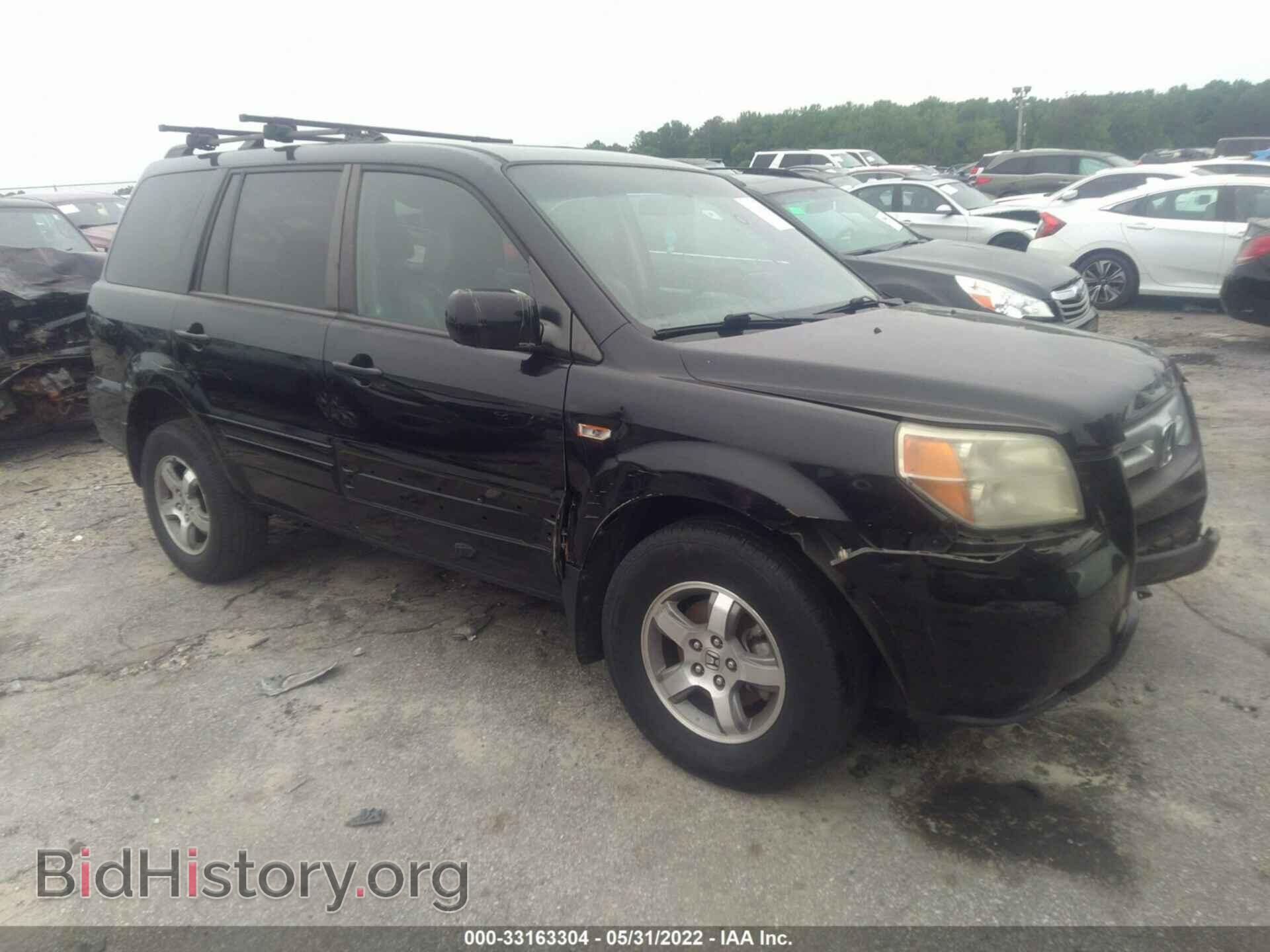 Photo 5FNYF18736B028457 - HONDA PILOT 2006