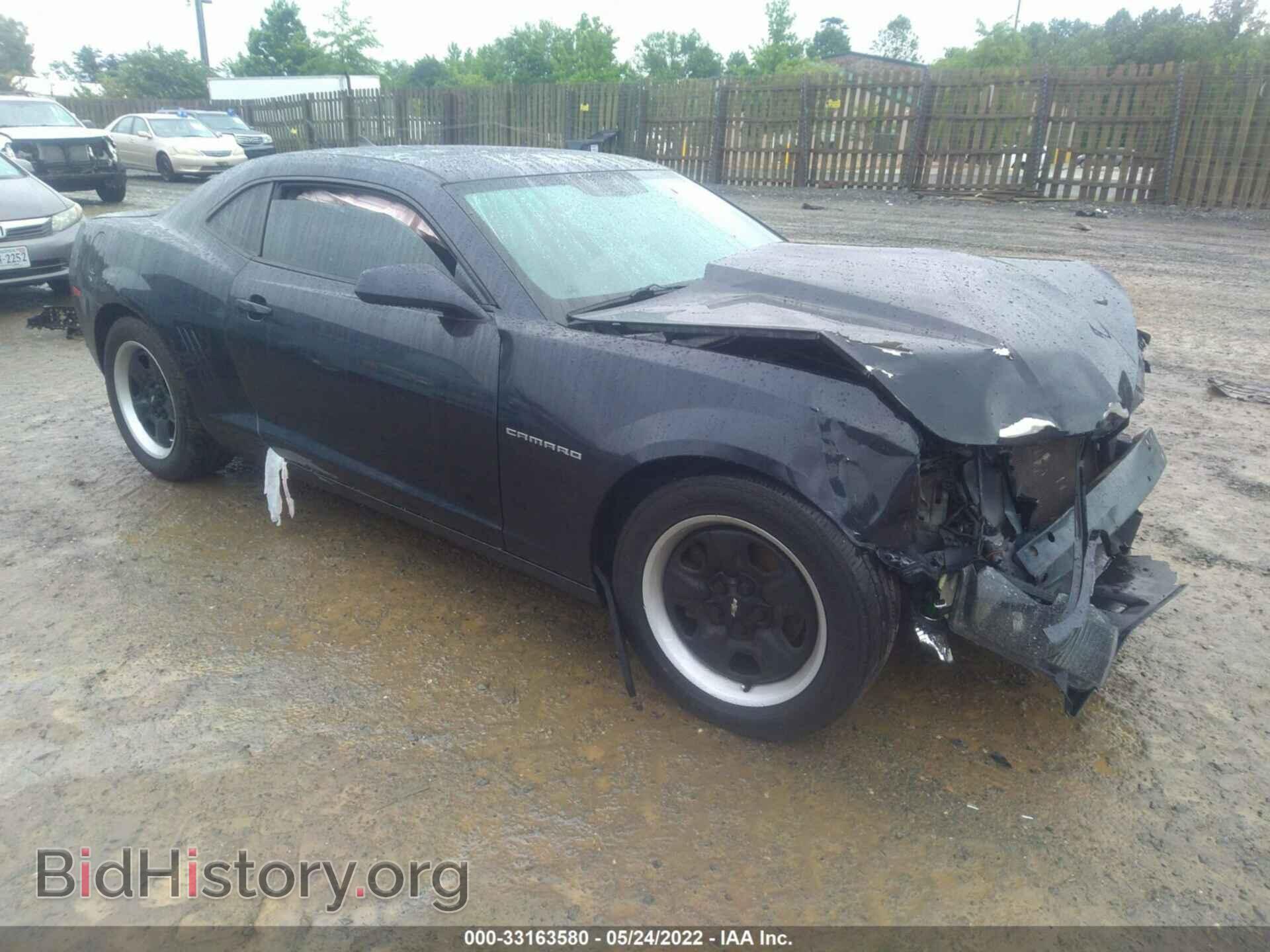 Photo 2G1FB1E35D9222146 - CHEVROLET CAMARO 2013