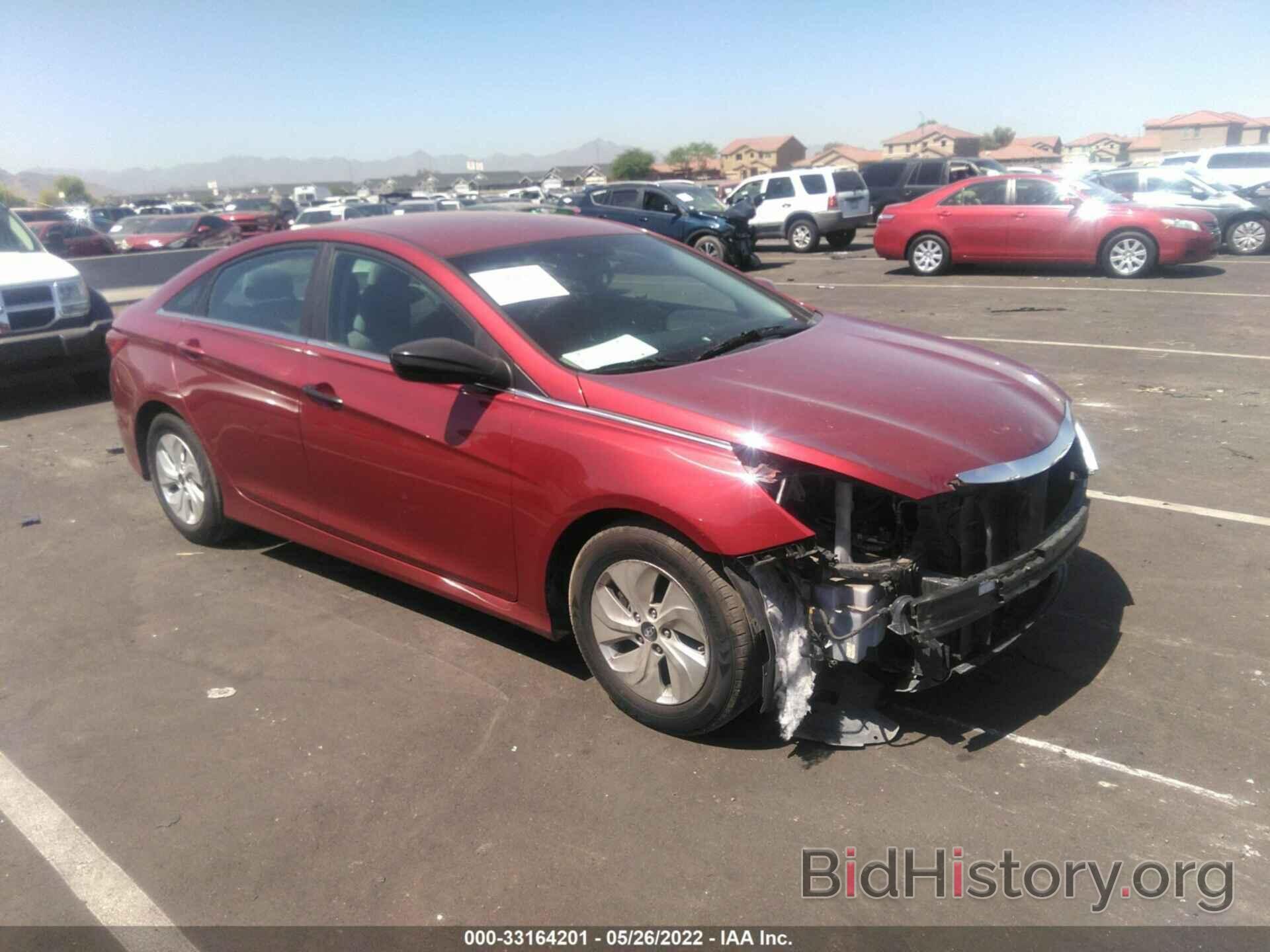 Photo 5NPEB4AC5EH827017 - HYUNDAI SONATA 2014