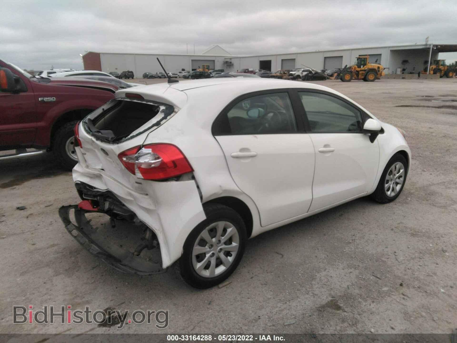 2012 KIA RIO - VIN: KNADM5A39C6028700 - Фото 4