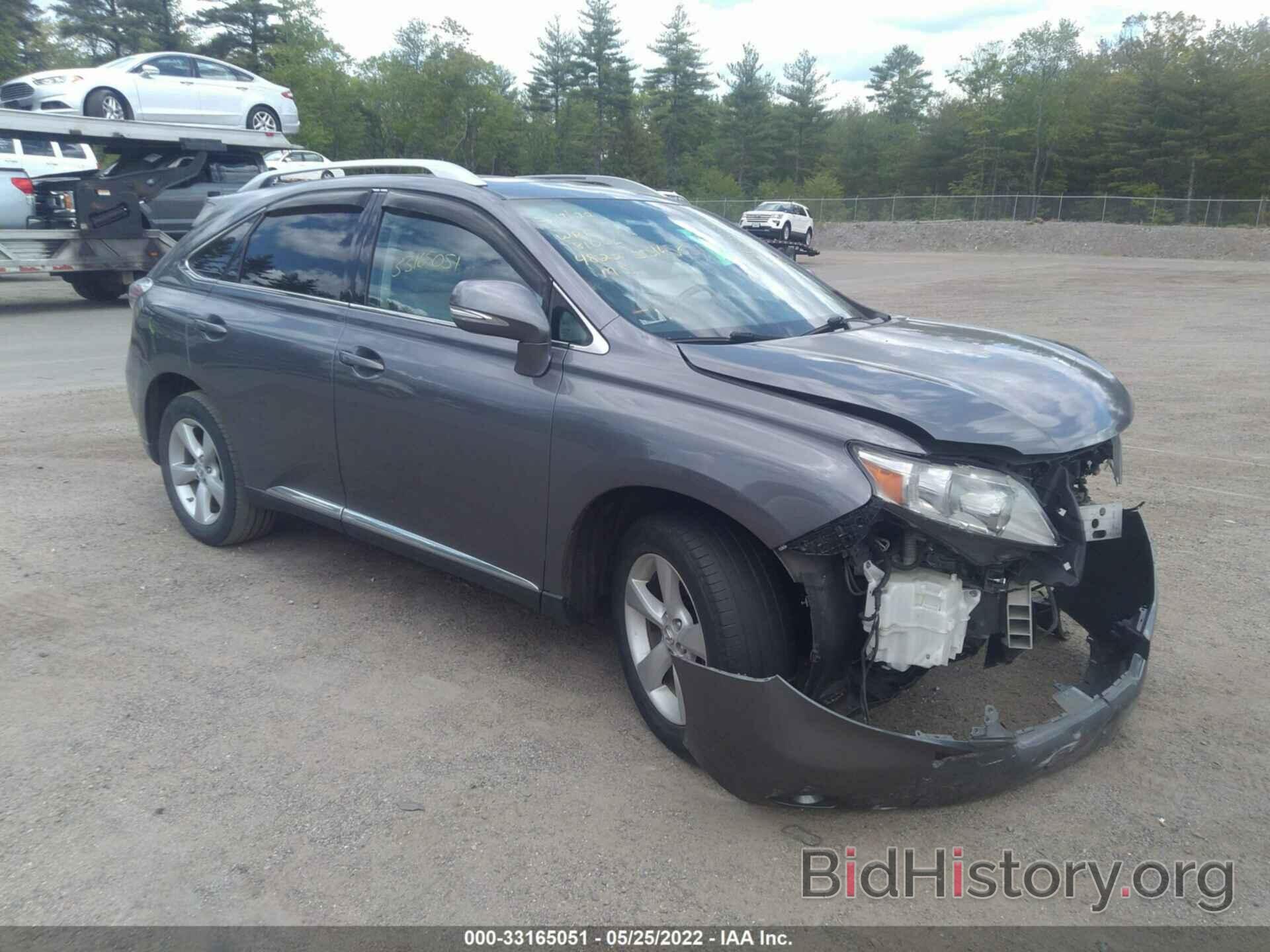 Photo 2T2BK1BA2CC134822 - LEXUS RX 350 2012