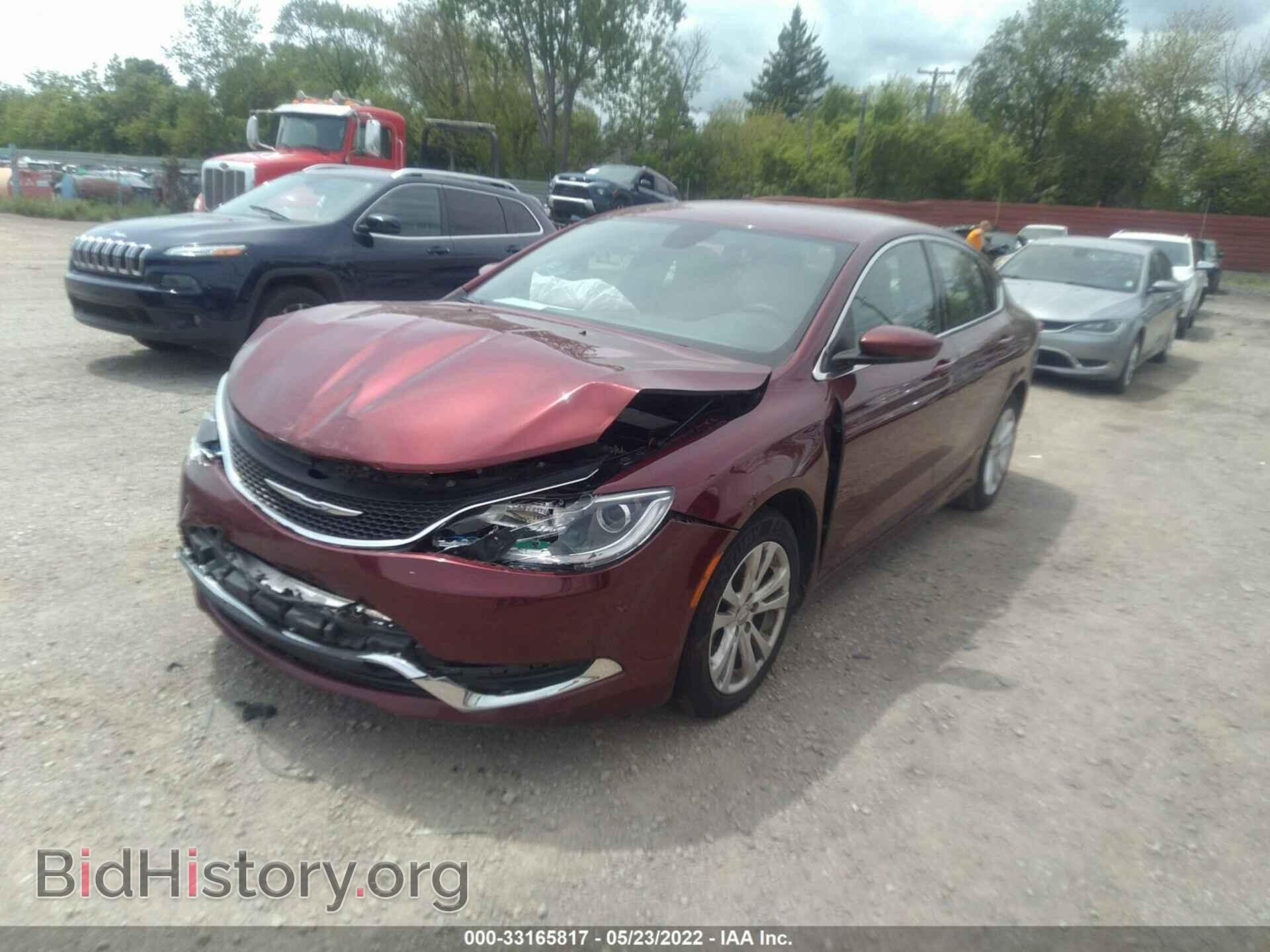 2015 CHRYSLER 200 - VIN: 1C3CCCAB5FN617187 - Фото 2