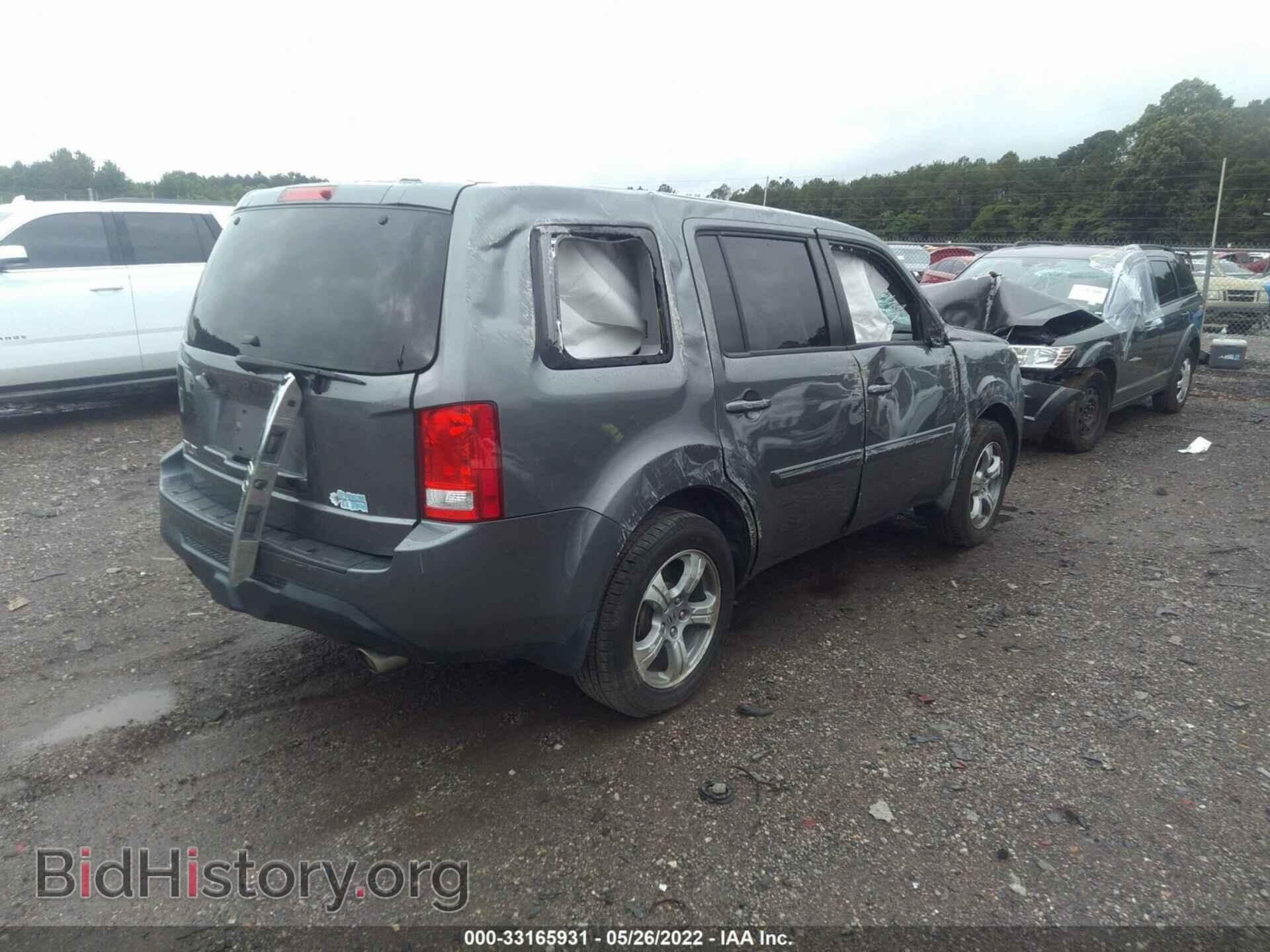 2012 HONDA PILOT - VIN: 5FNYF3H5XCB017297 - Фото 4