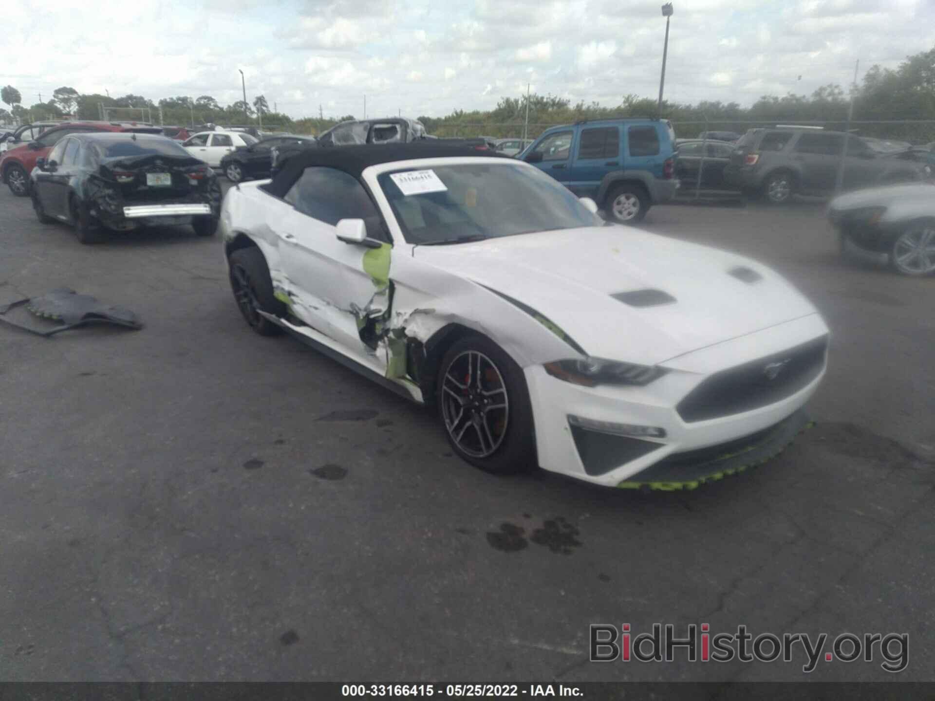 Photo 1FATP8UHXL5101356 - FORD MUSTANG 2020