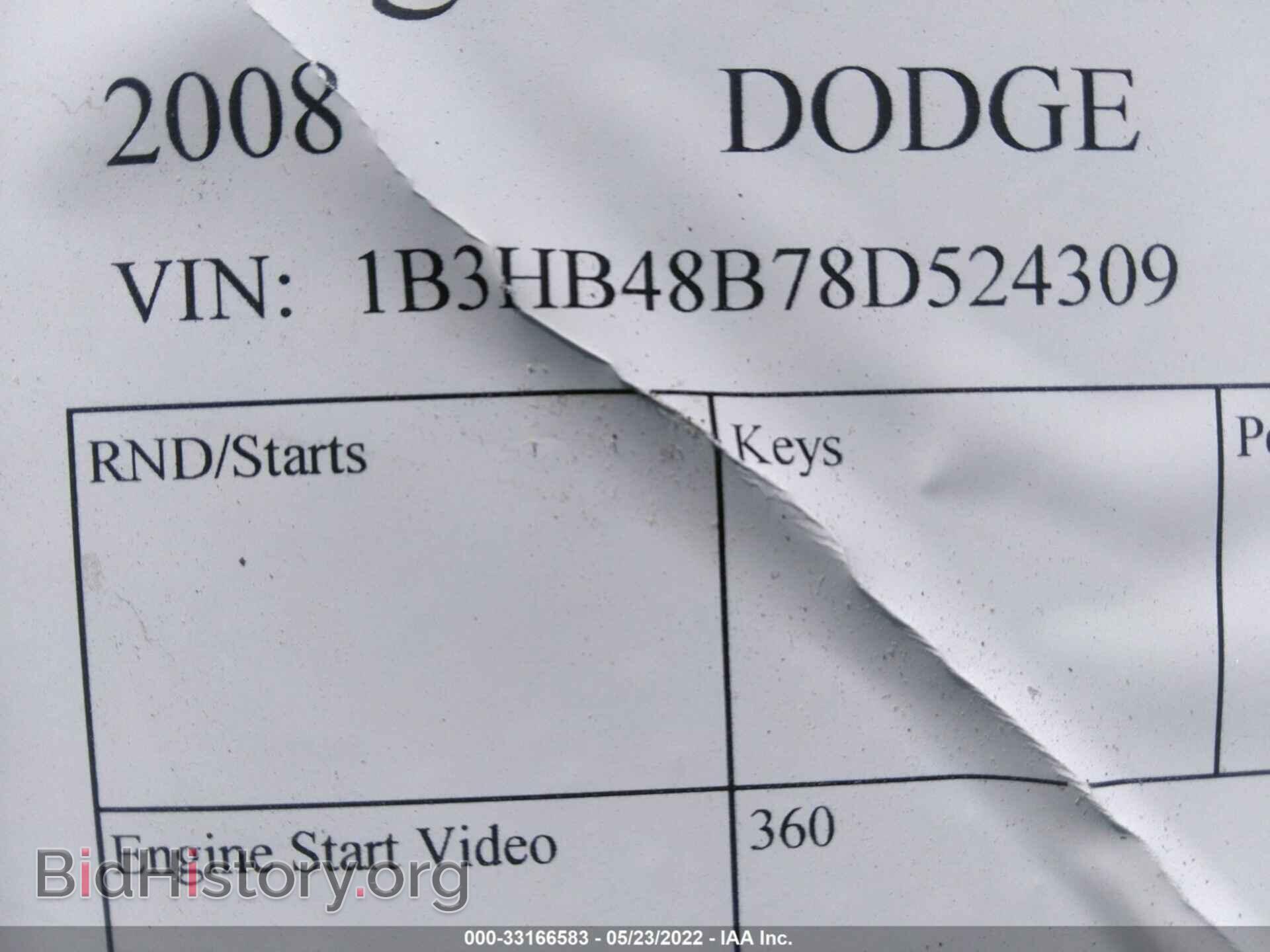 2008 DODGE CALIBER - VIN: 1B3HB48B78D524309 - Photo 9