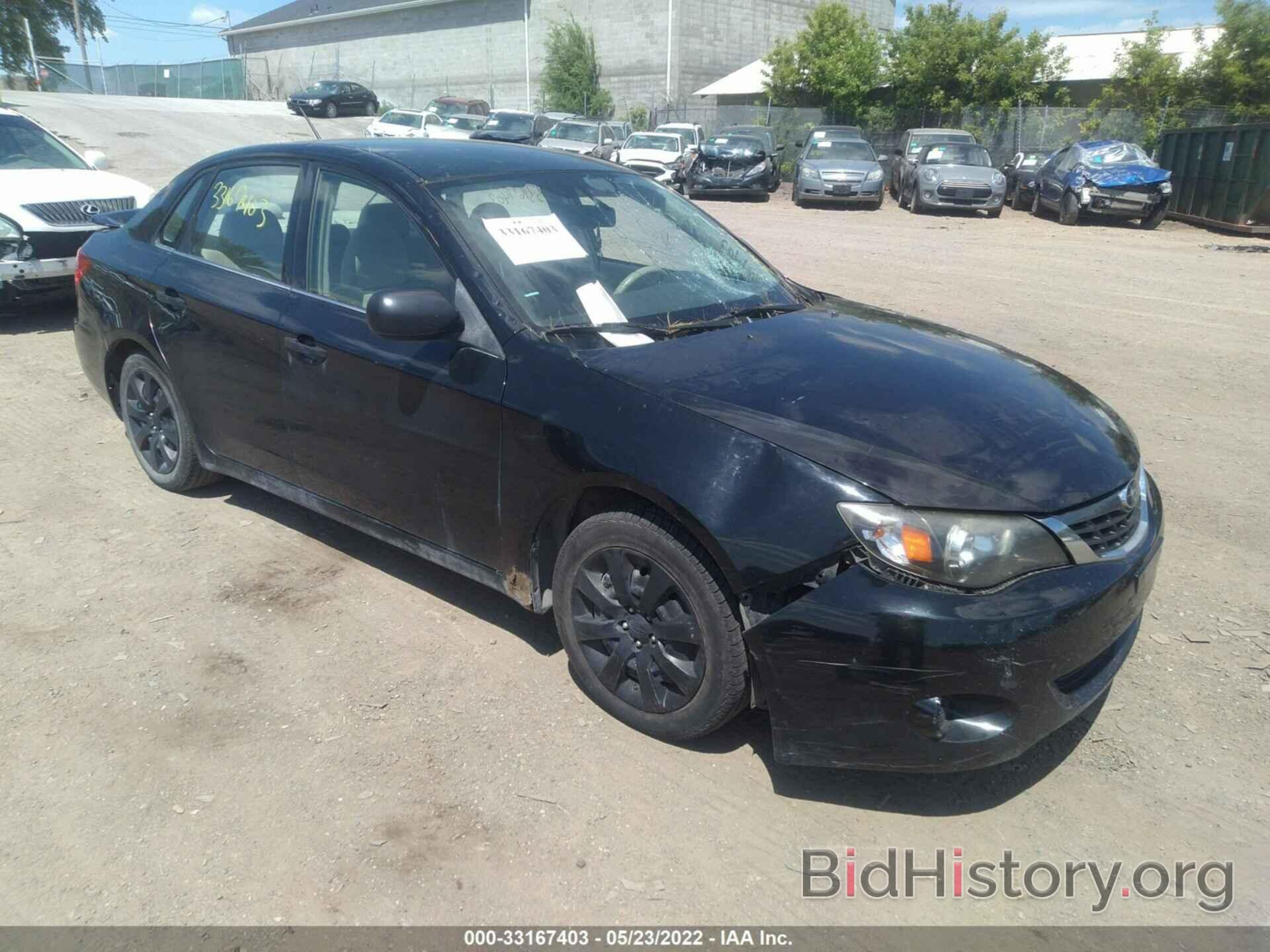 Photo JF1GE616X8H518156 - SUBARU IMPREZA SEDAN 2008