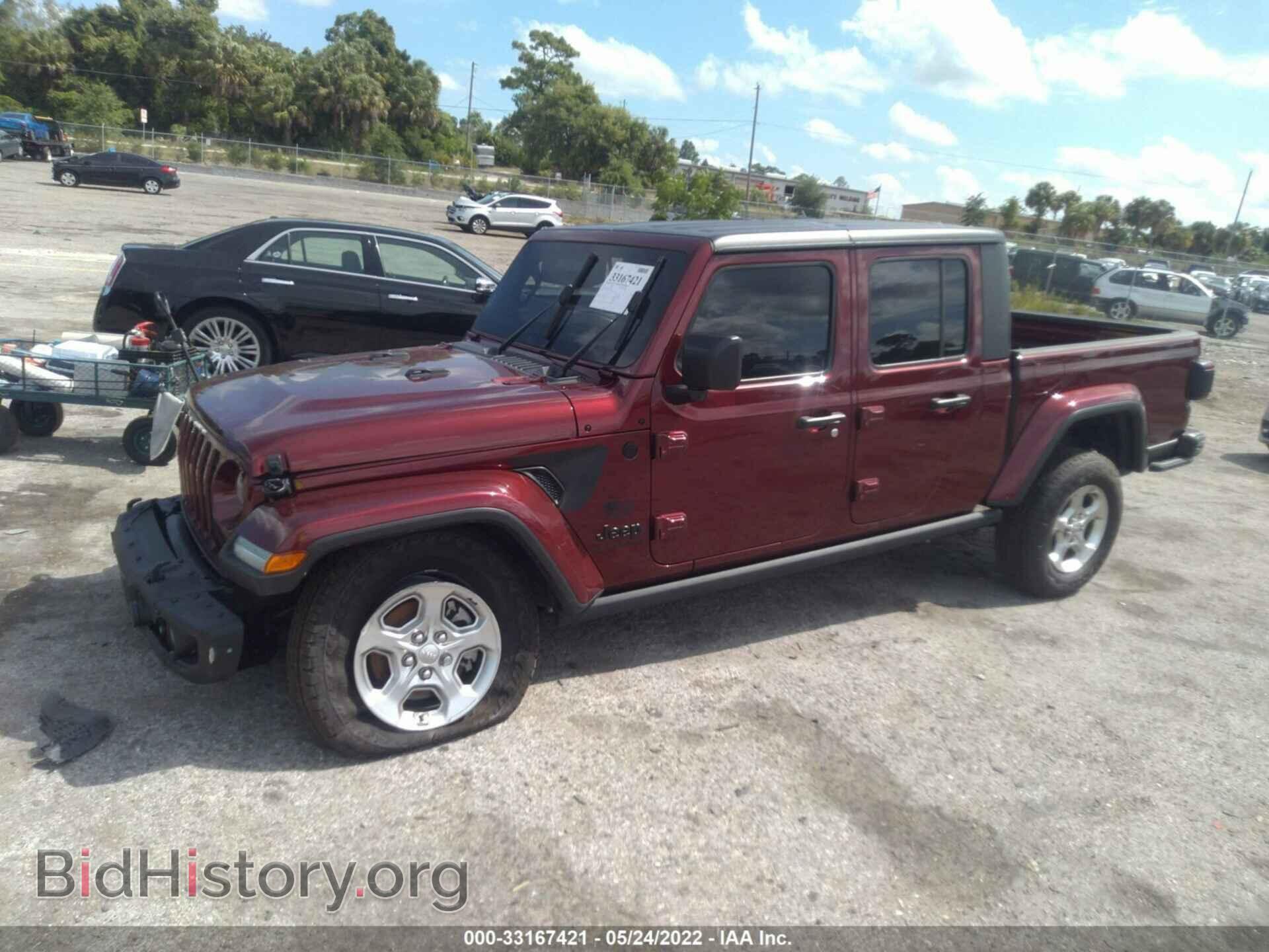 2021 JEEP GLADIATOR - VIN: 1C6HJTAG4ML558765 - Фото 2