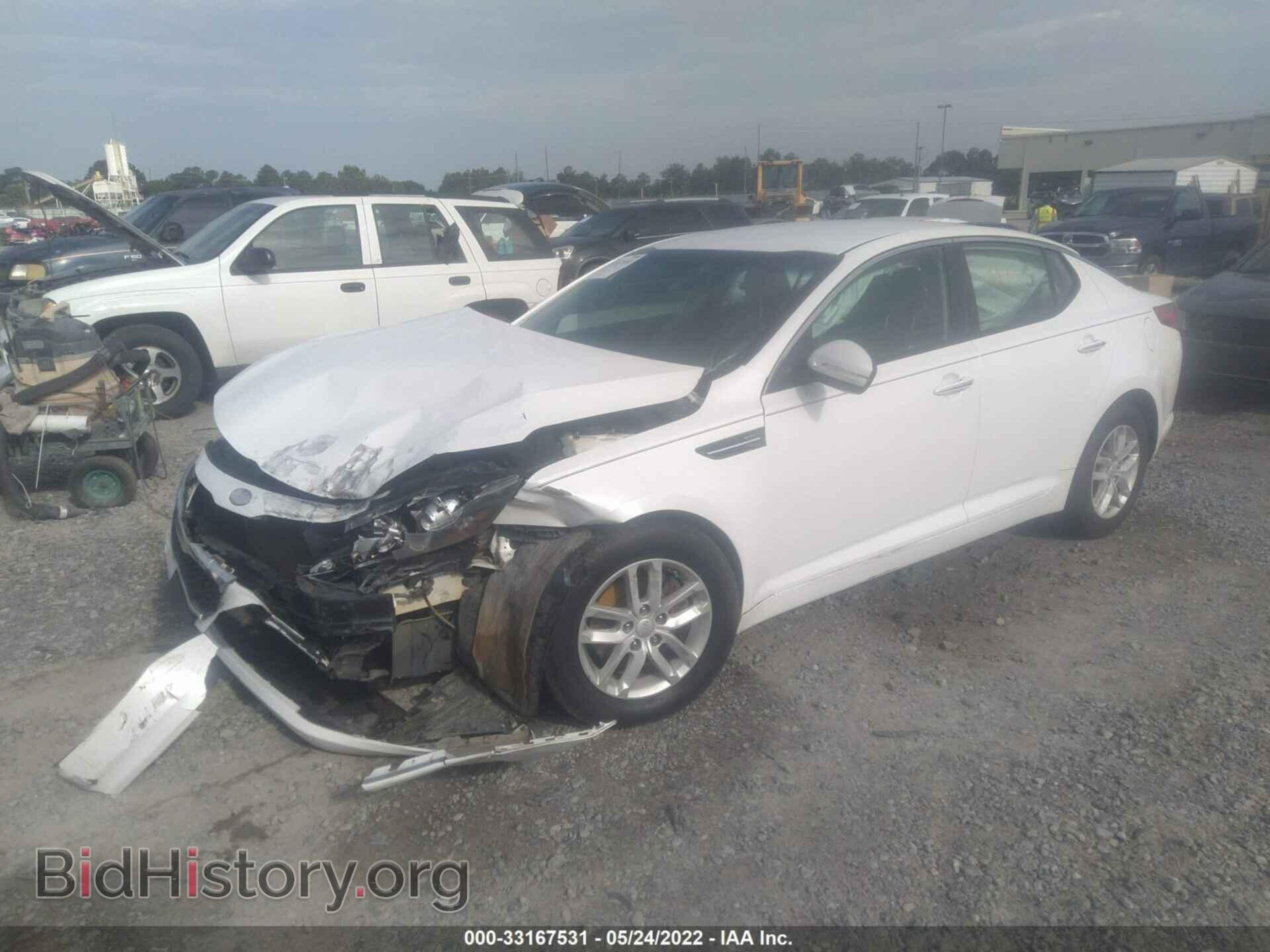 2013 KIA OPTIMA - VIN: KNAGM4A74D5352087 - Фото 2