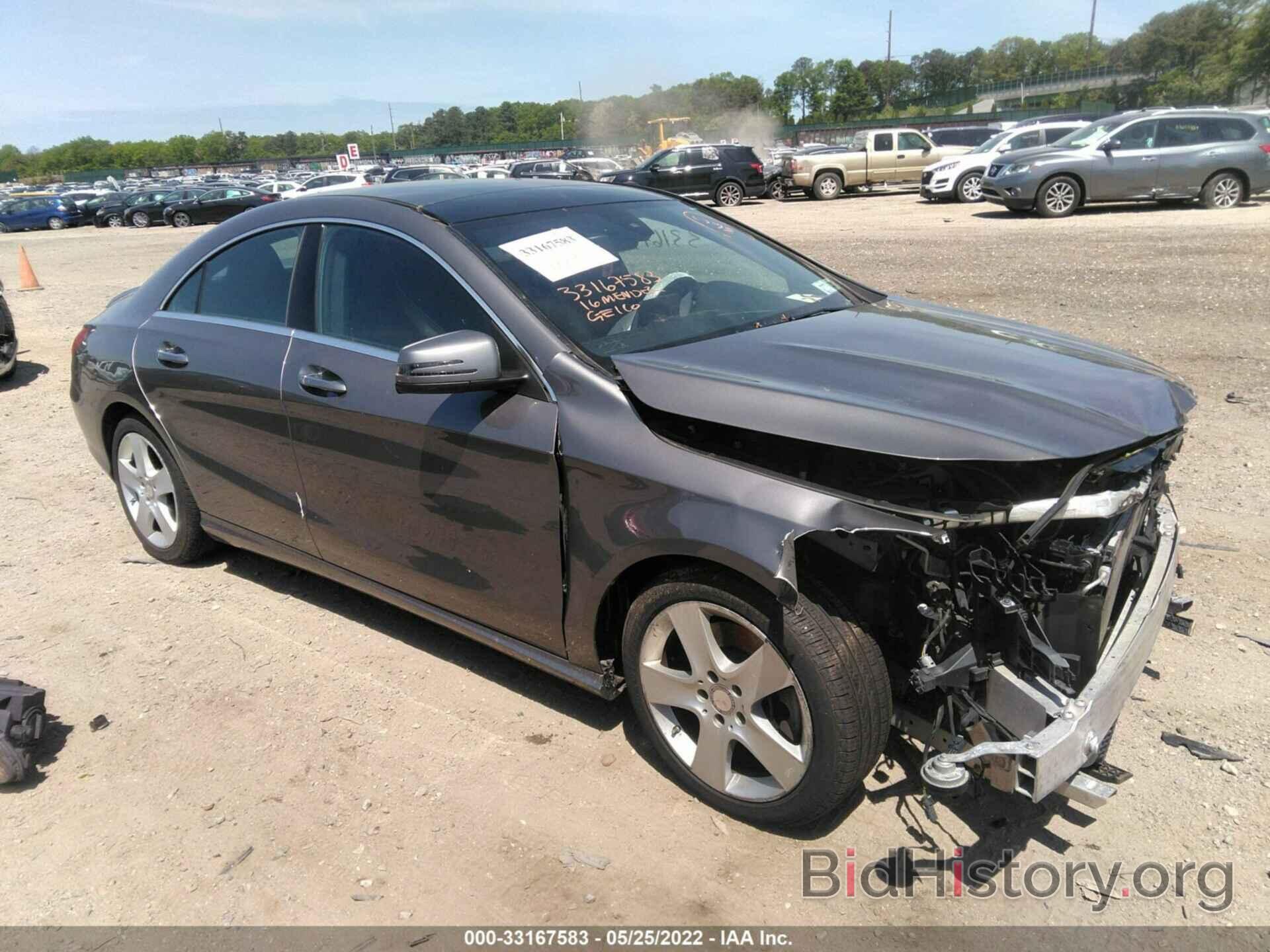 Photo WDDSJ4GB3GN310814 - MERCEDES-BENZ CLA 2016