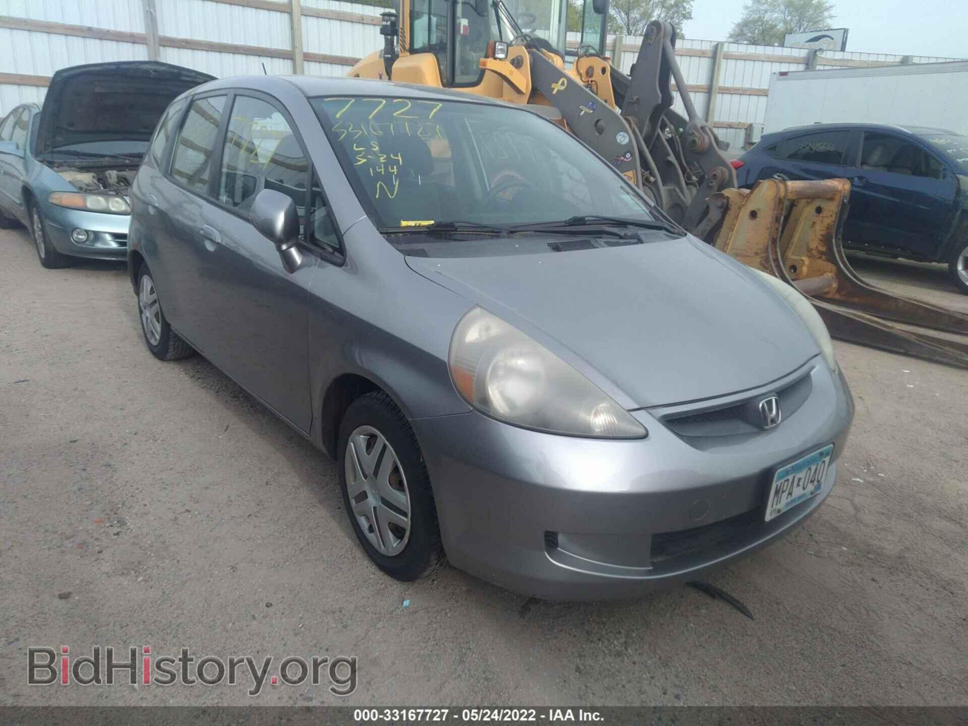 Photo JHMGD37487S004100 - HONDA FIT 2007