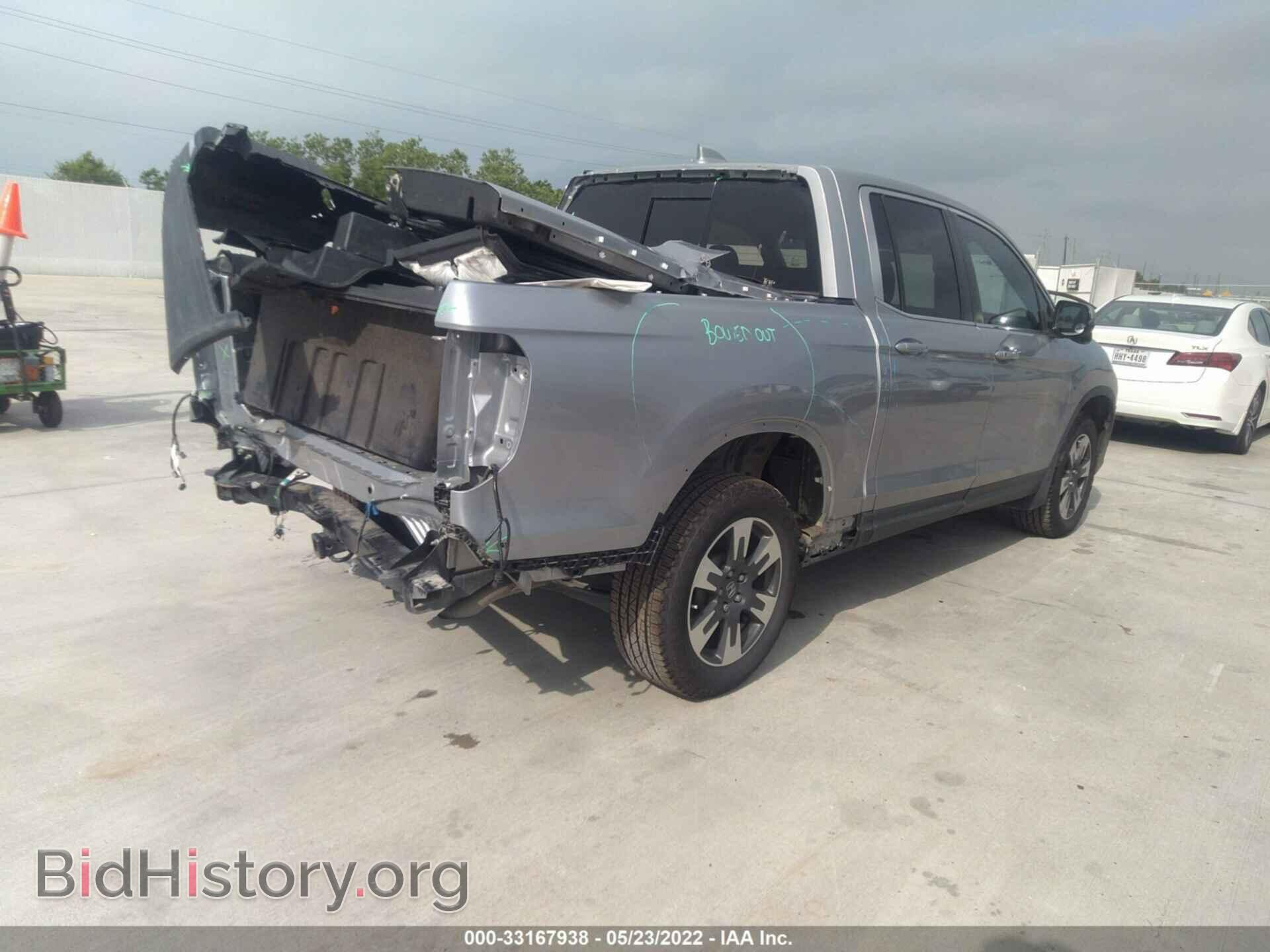 2019 HONDA RIDGELINE - VIN: 5FPYK3F68KB035150 - Фото 4