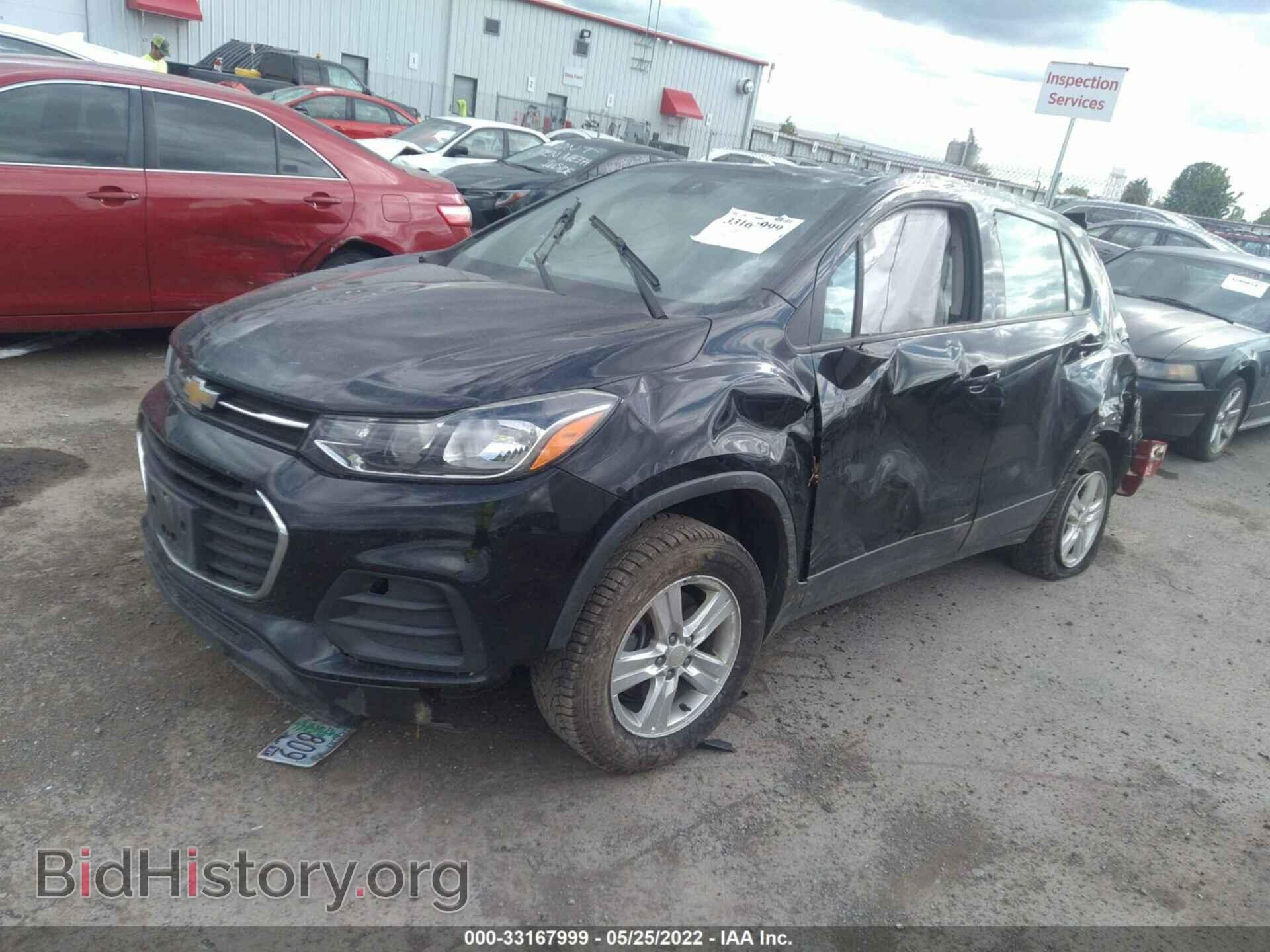 2017 CHEVROLET TRAX - VIN: 3GNCJNSB9HL186424 - Фото 2