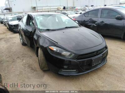 2015 Dodge DART SXT, черный — VIN 1C3CDFBB4FD251340, IAAI