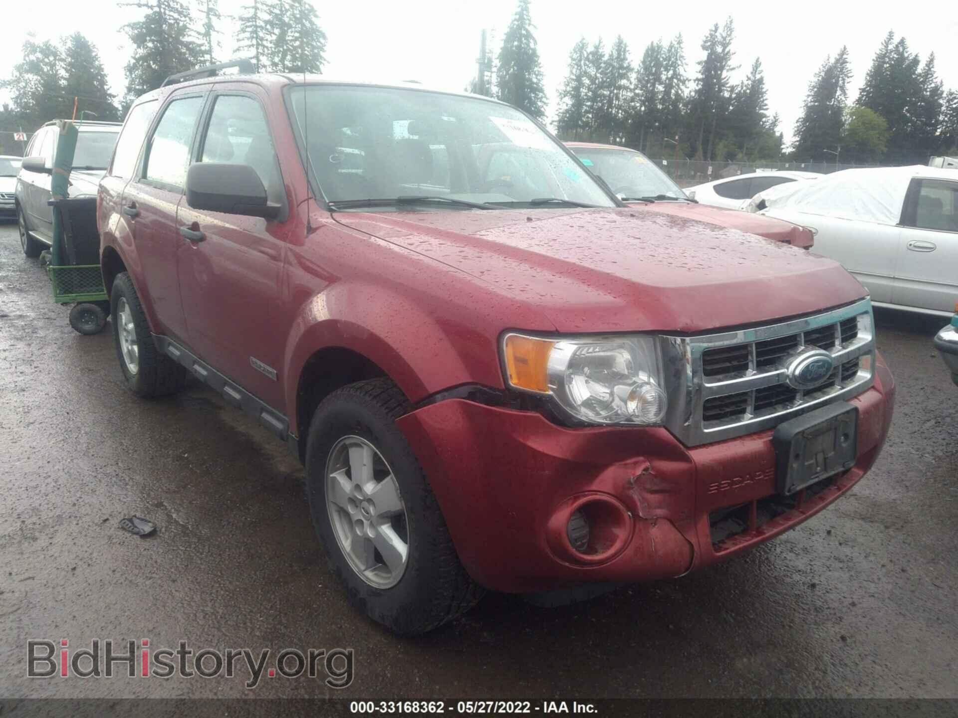 Фотография 1FMCU92Z58KB13407 - FORD ESCAPE 2008