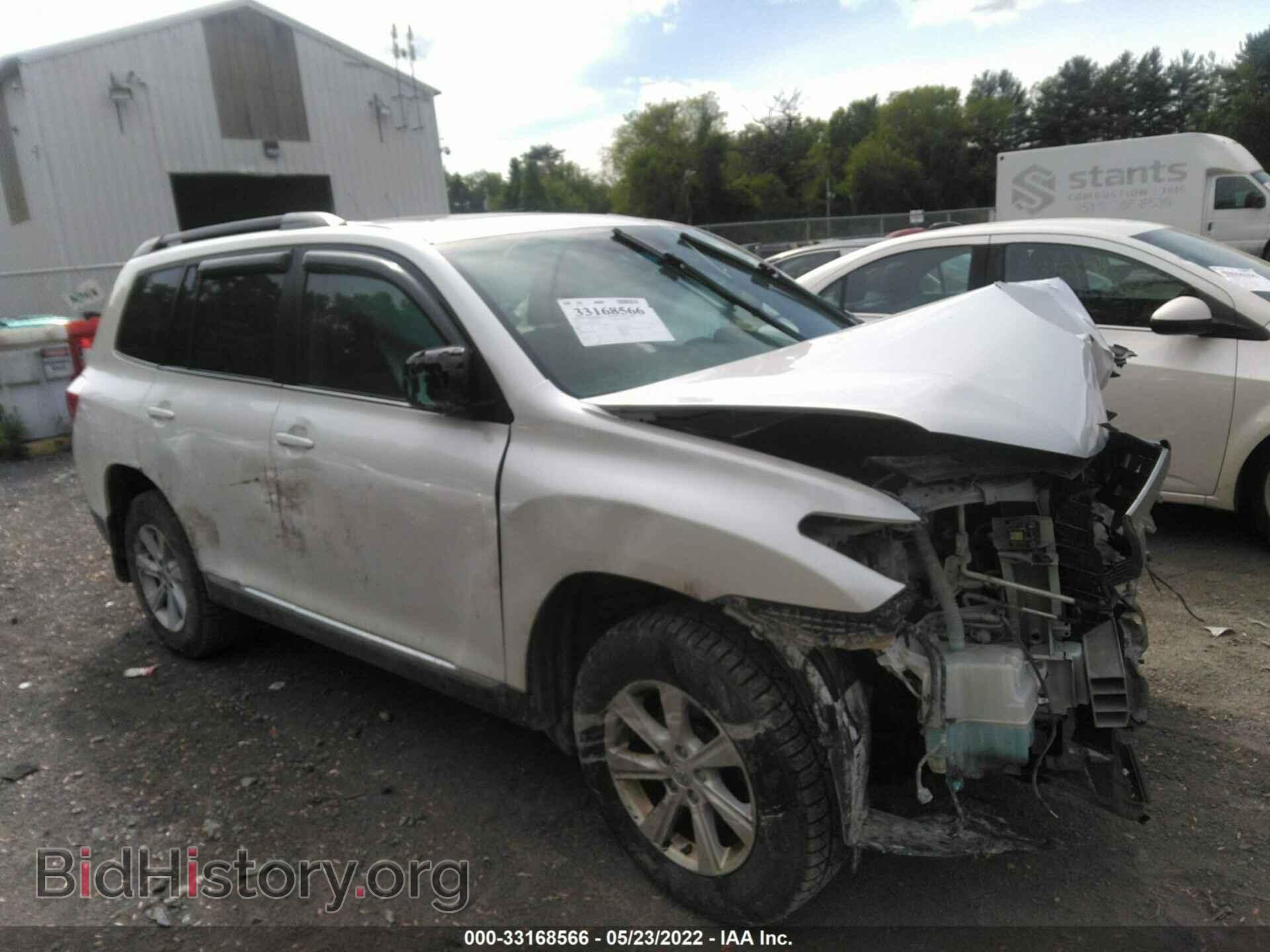 Photo 5TDBK3EH3CS106687 - TOYOTA HIGHLANDER 2012