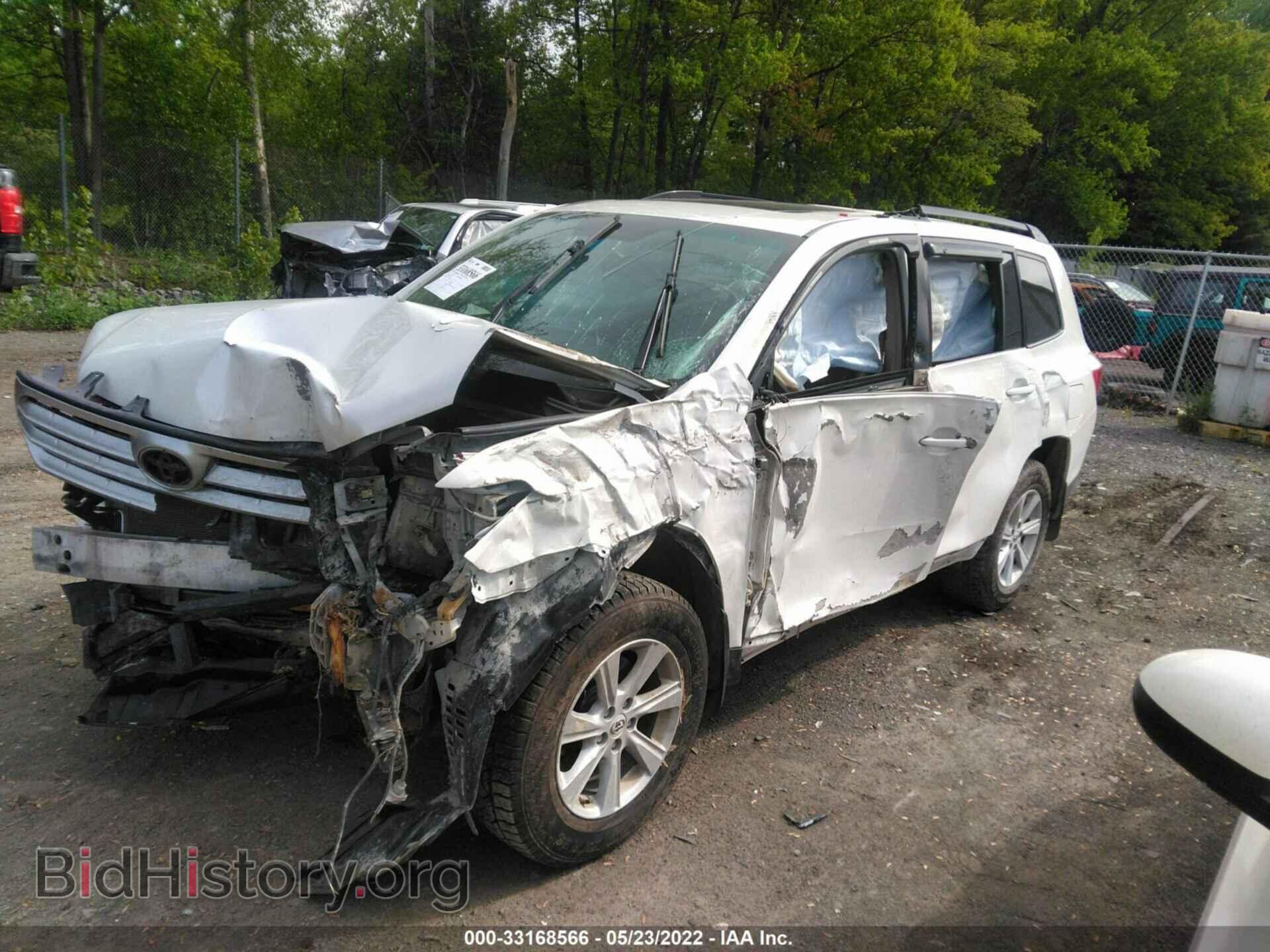 2012 TOYOTA HIGHLANDER - VIN: 5TDBK3EH3CS106687 - Фото 2
