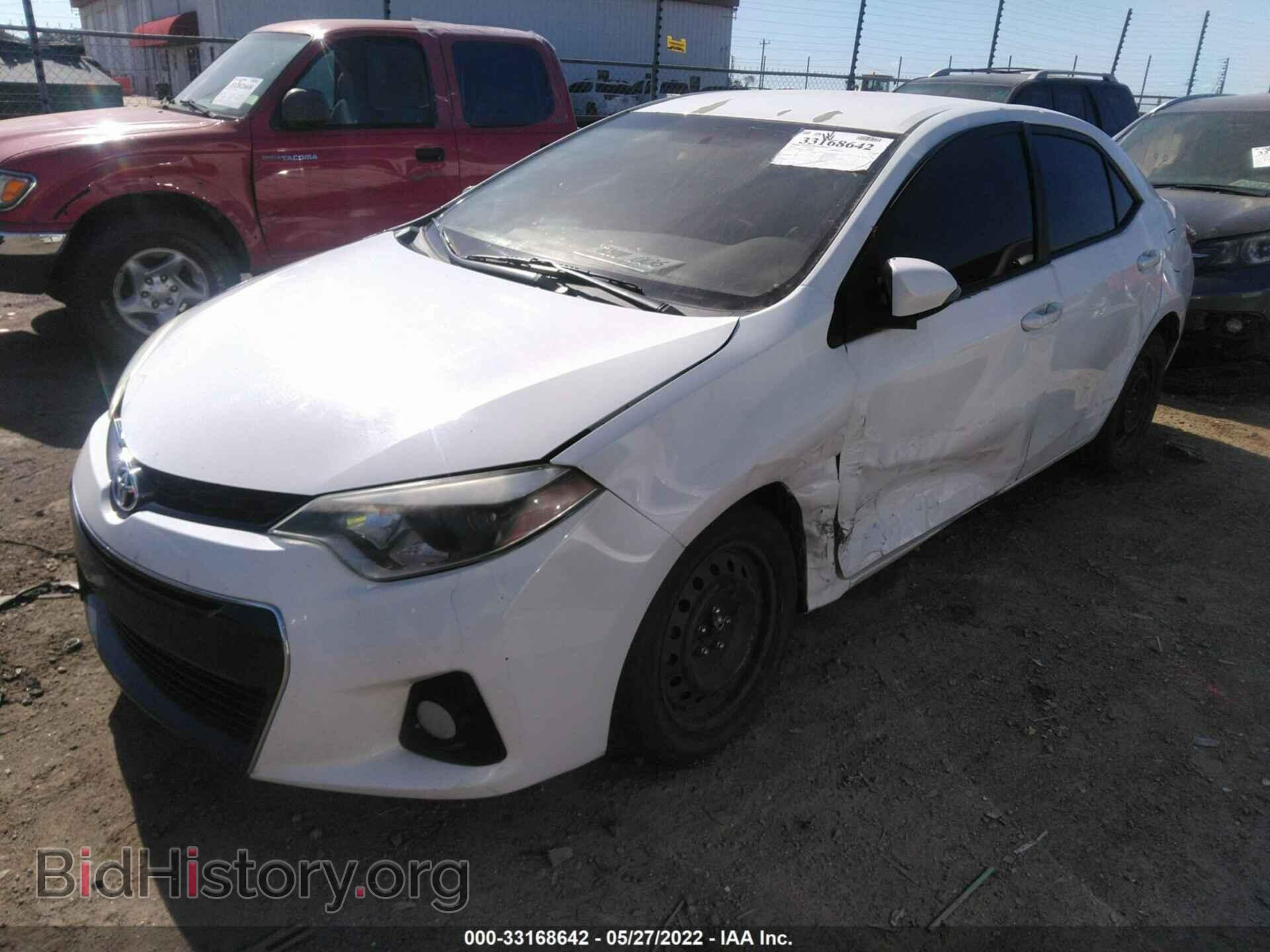 2014 TOYOTA COROLLA - VIN: 5YFBURHEXEP083869 - Фото 2