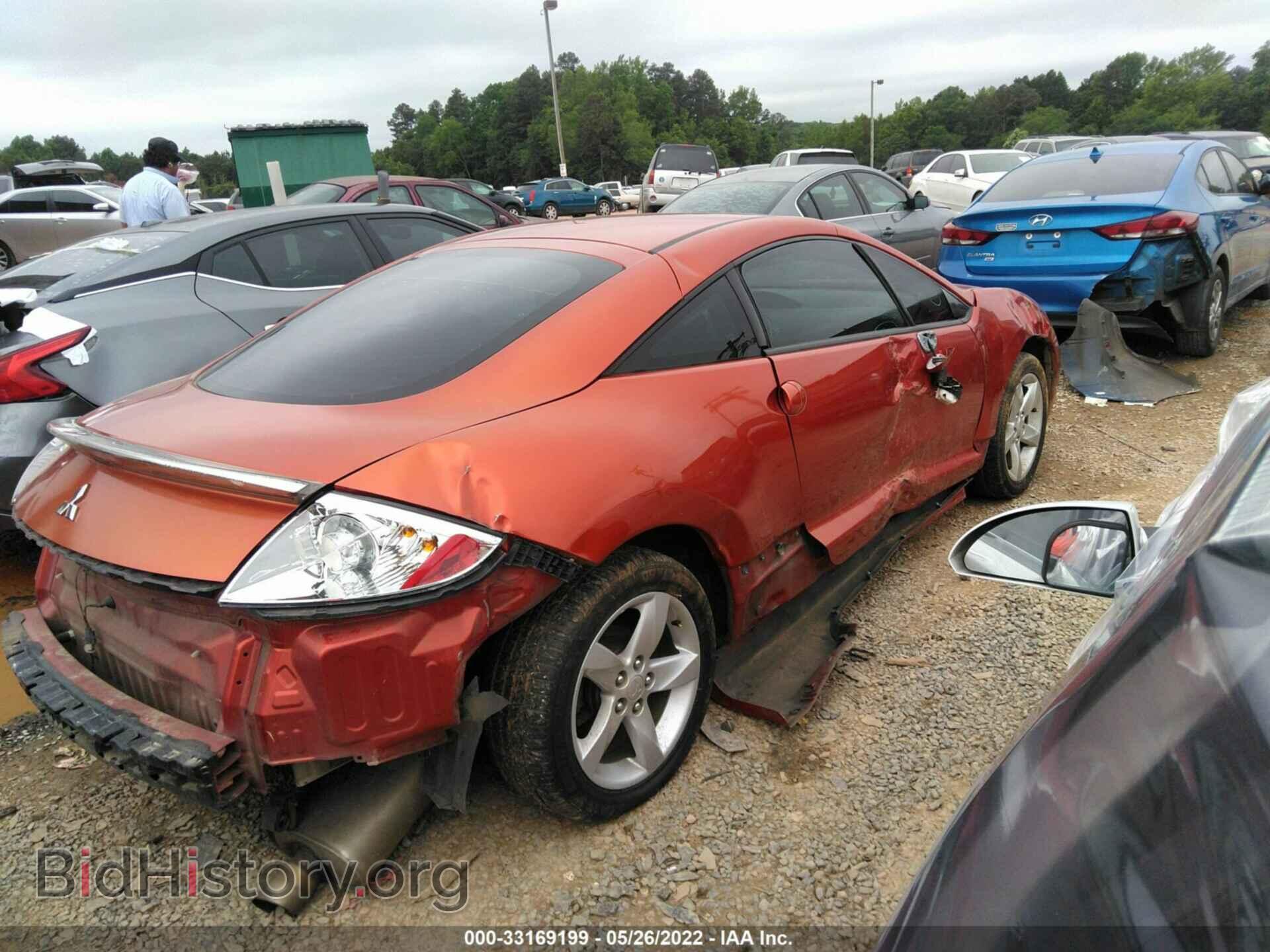 2007 MITSUBISHI ECLIPSE - VIN: 4A3AK24F37E061930 - Photo 4