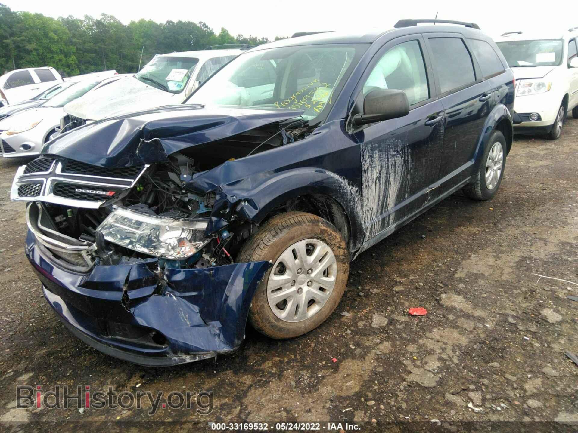 2018 DODGE JOURNEY - VIN: 3C4PDCAB3JT275614 - Фото 2