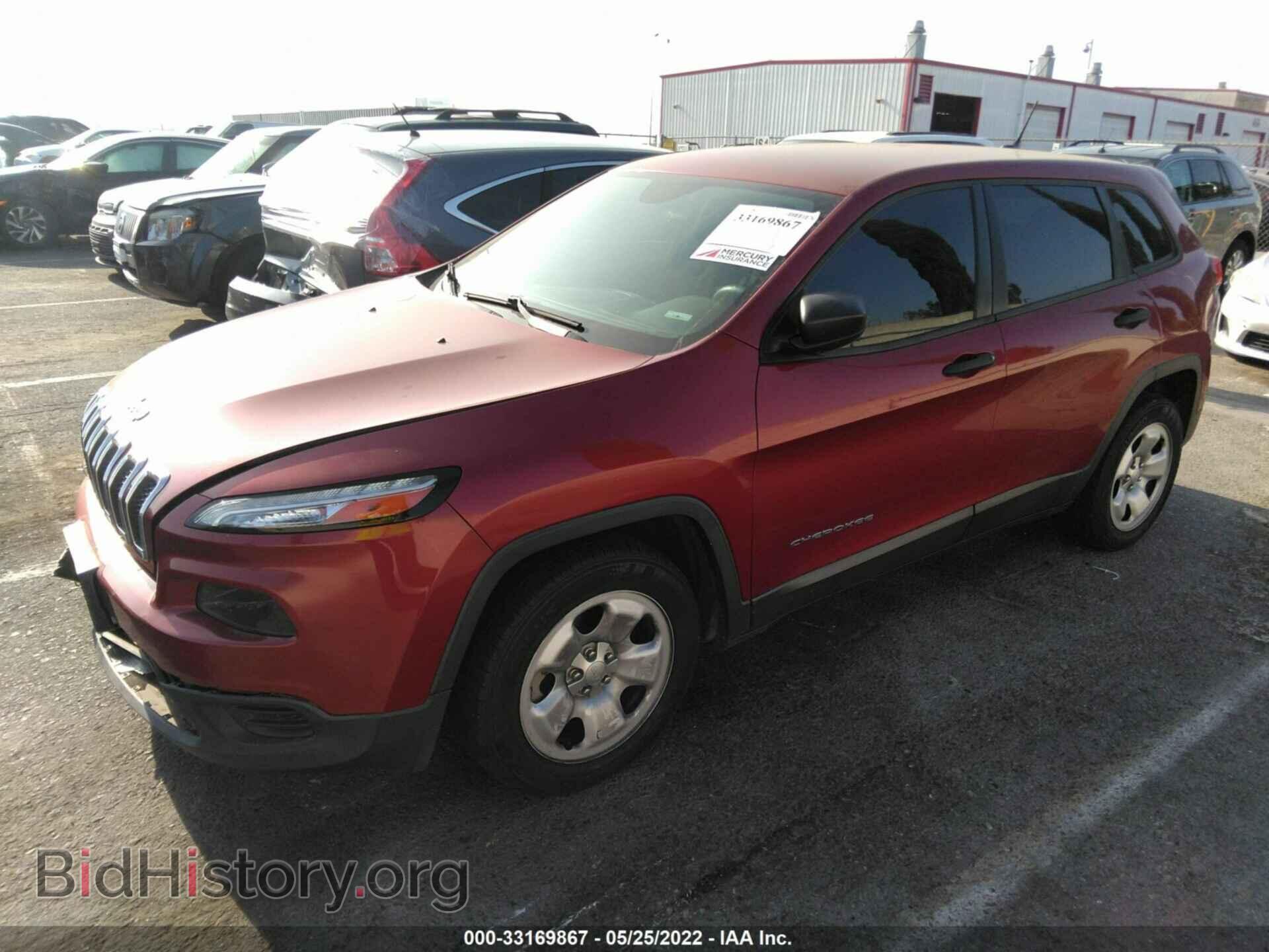 2015 JEEP CHEROKEE - VIN: 1C4PJLAB5FW525719 - Фото 2