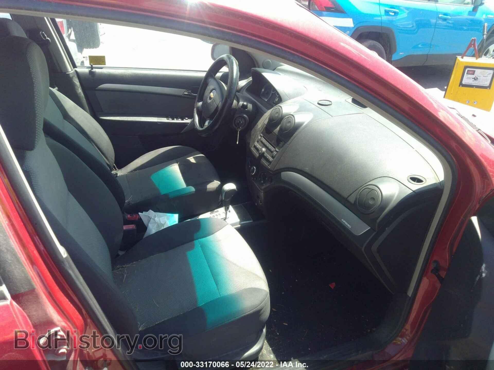 2011 CHEVROLET AVEO - VIN: kl1td6de6bb126646 - Фото 5
