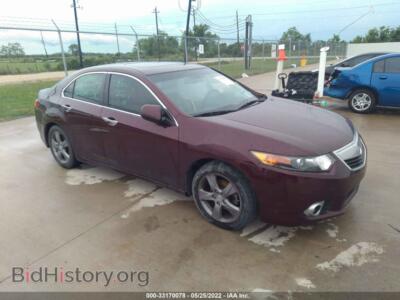 2012 Acura TSX, burgundy — VIN JH4CU2F40CC012013, IAAI