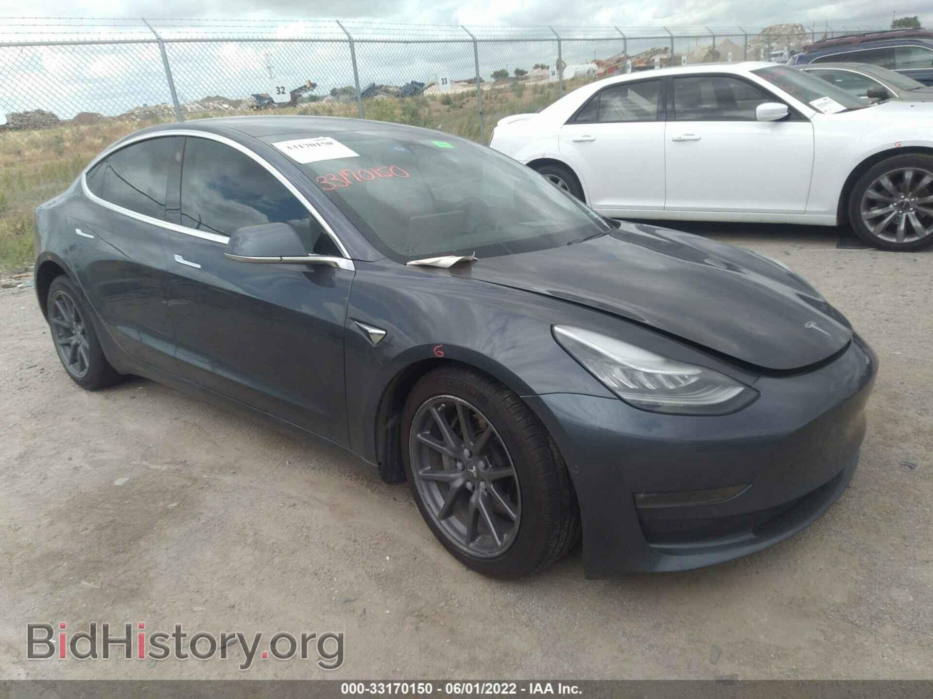 Photo 5YJ3E1EB8KF418132 - TESLA MODEL 3 2019