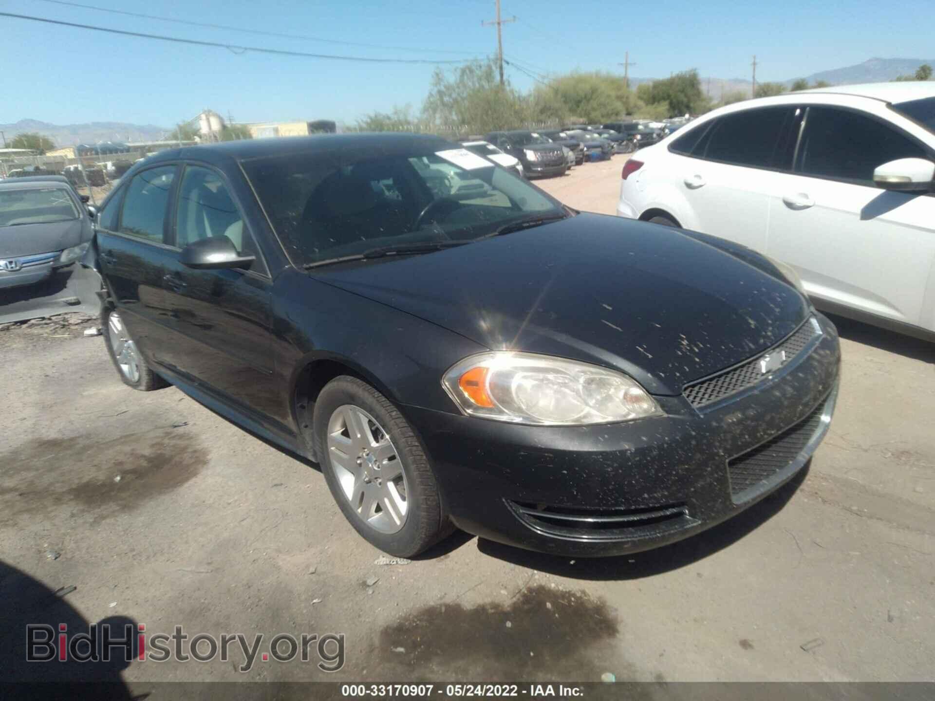 Фотография 2G1WG5E39D1211187 - CHEVROLET IMPALA 2013