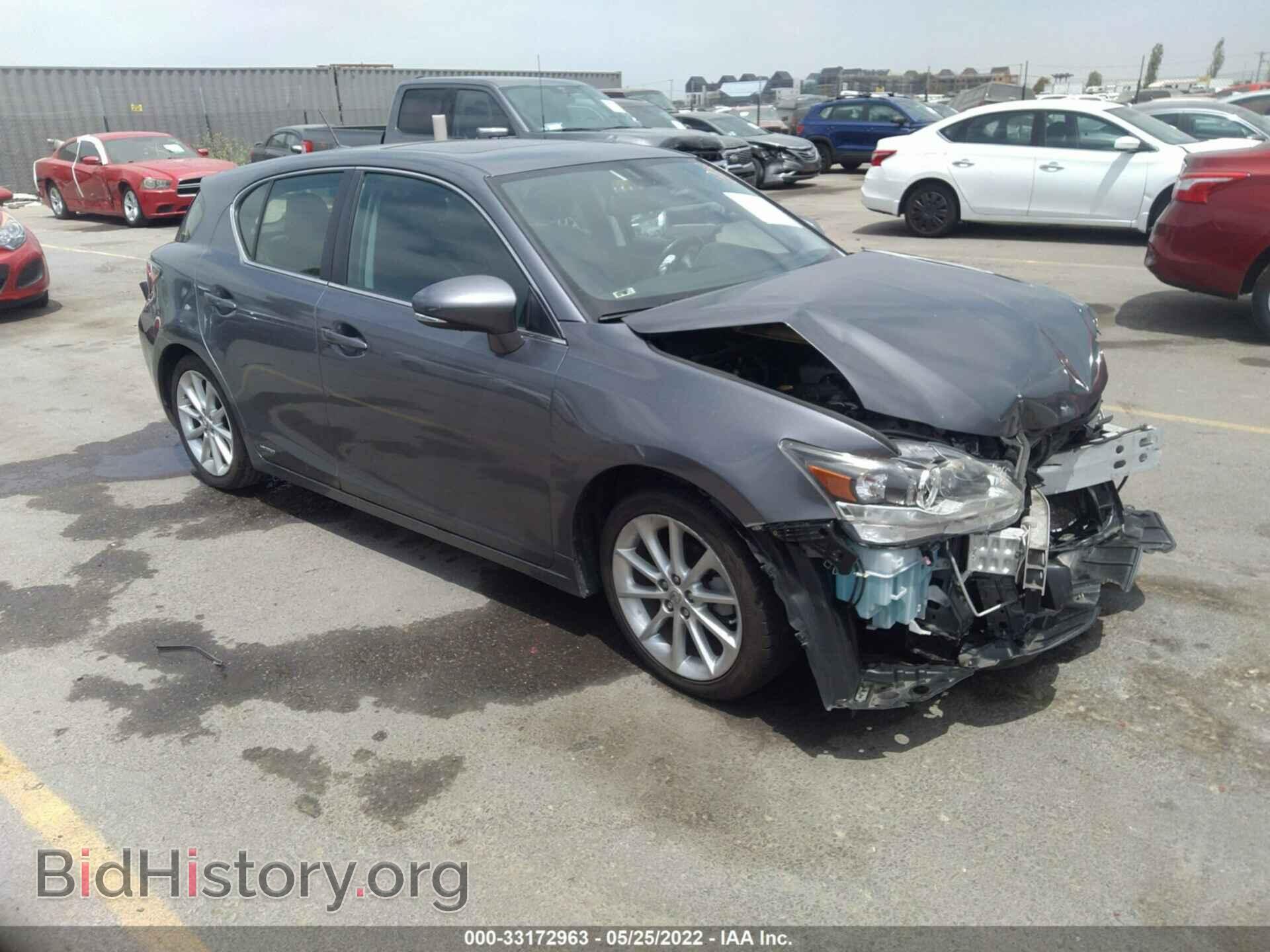 Photo JTHKD5BH9D2141817 - LEXUS CT 200H 2013