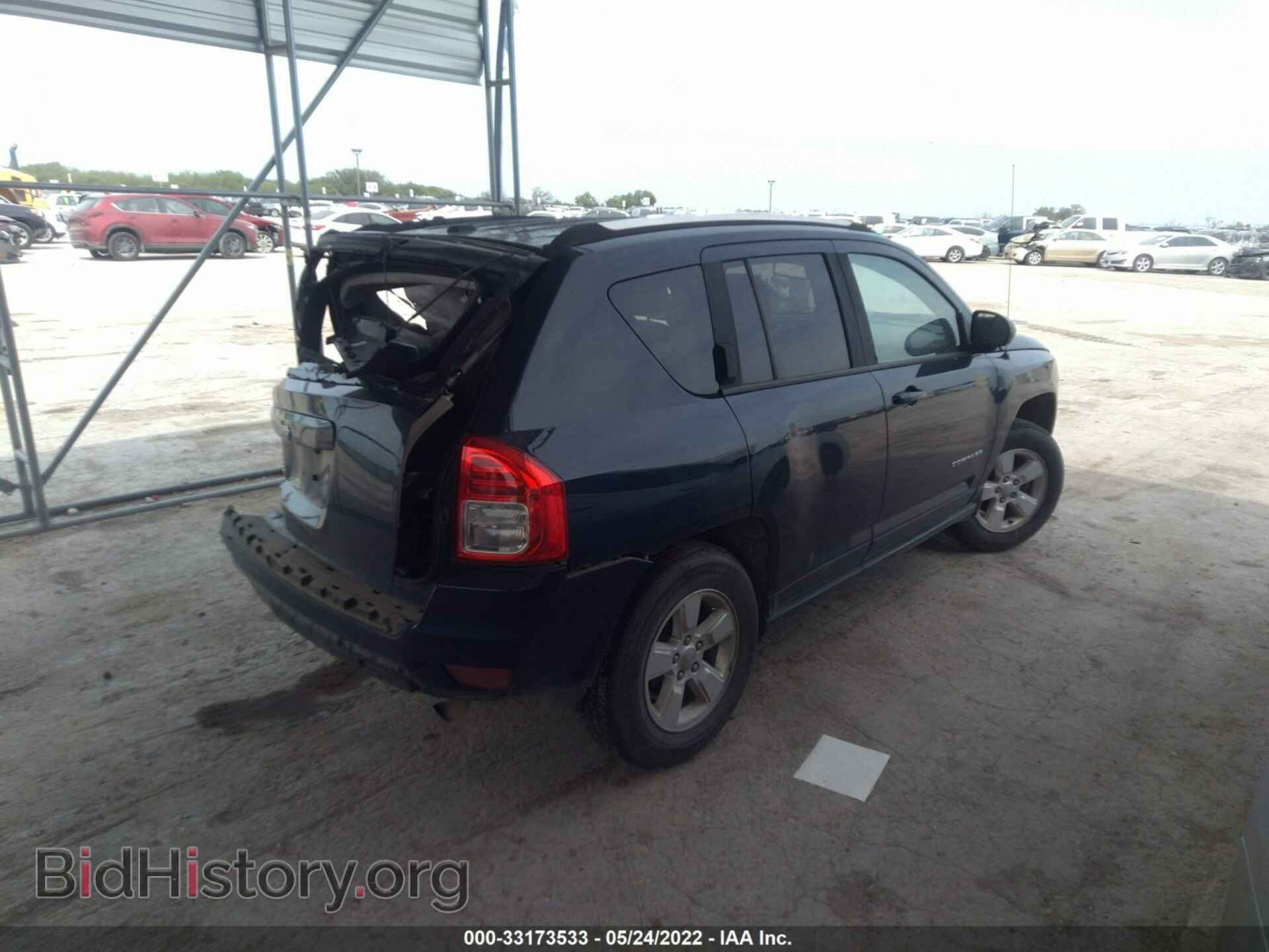 2013 JEEP COMPASS - VIN: 1C4NJCBAXDD244294 - Фото 4