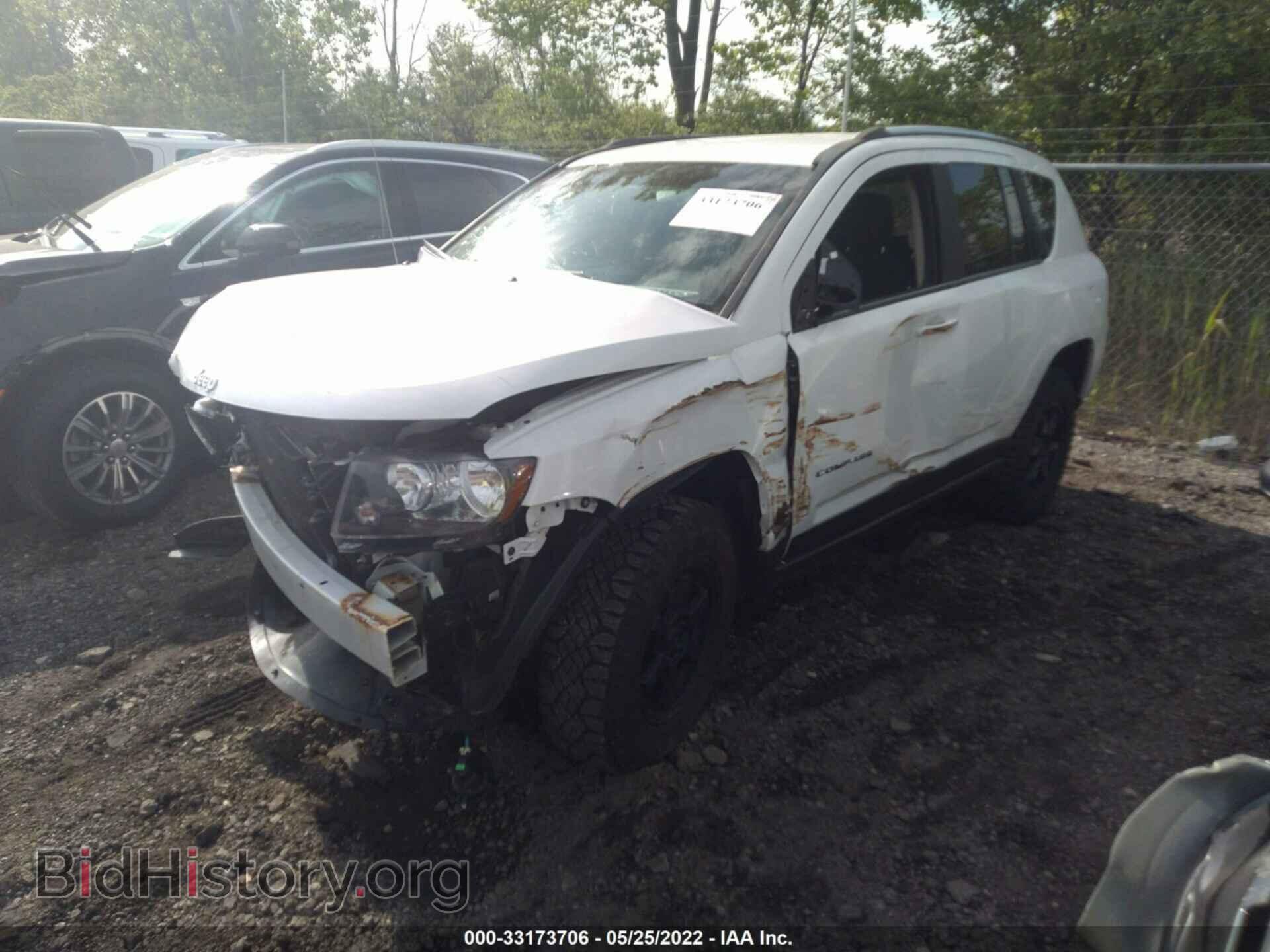 2014 JEEP COMPASS - VIN: 1C4NJDBB2ED749214 - Фото 2