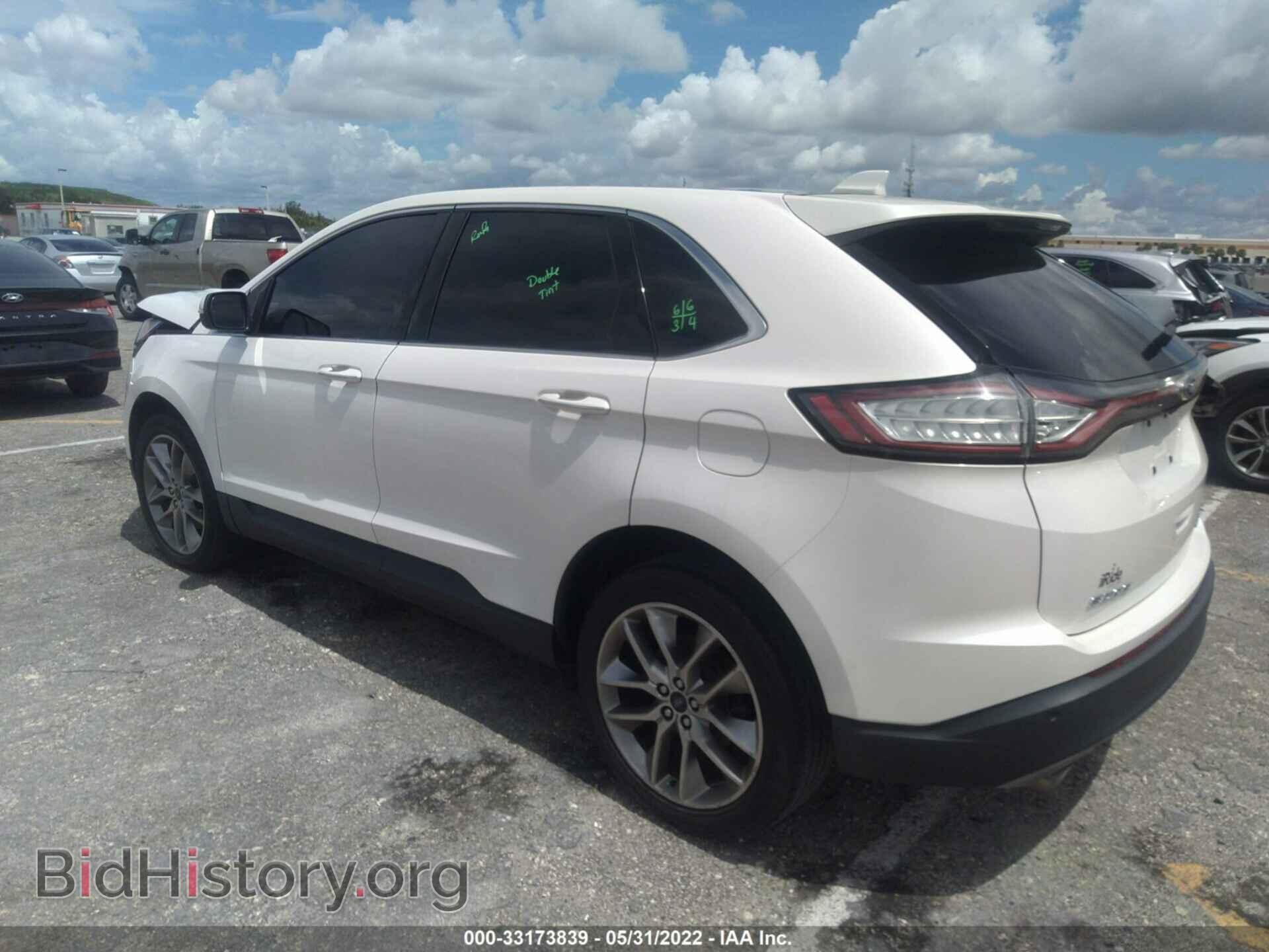 2015 FORD EDGE - VIN: 2FMTK3K89FBC25029 - Photo 3