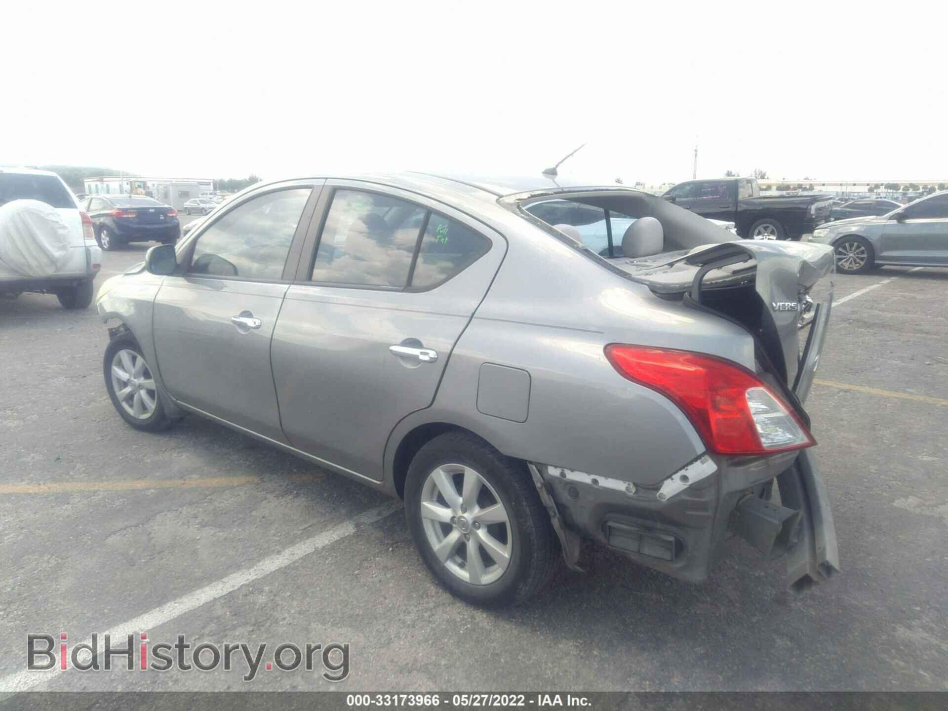 2012 NISSAN VERSA - VIN: 3N1CN7AP7CL859826 - Фото 3