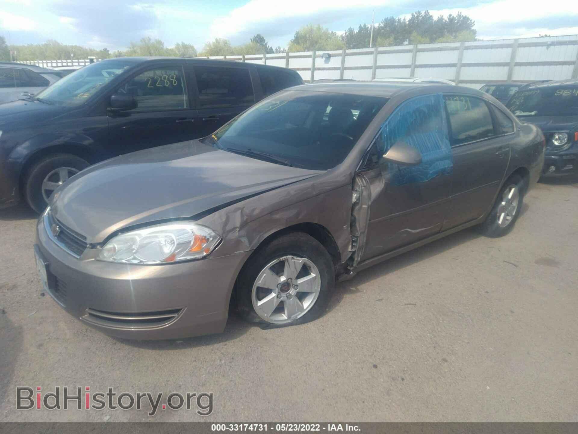 2006 CHEVROLET IMPALA - VIN: 2G1WT55K069336196 - Фото 2