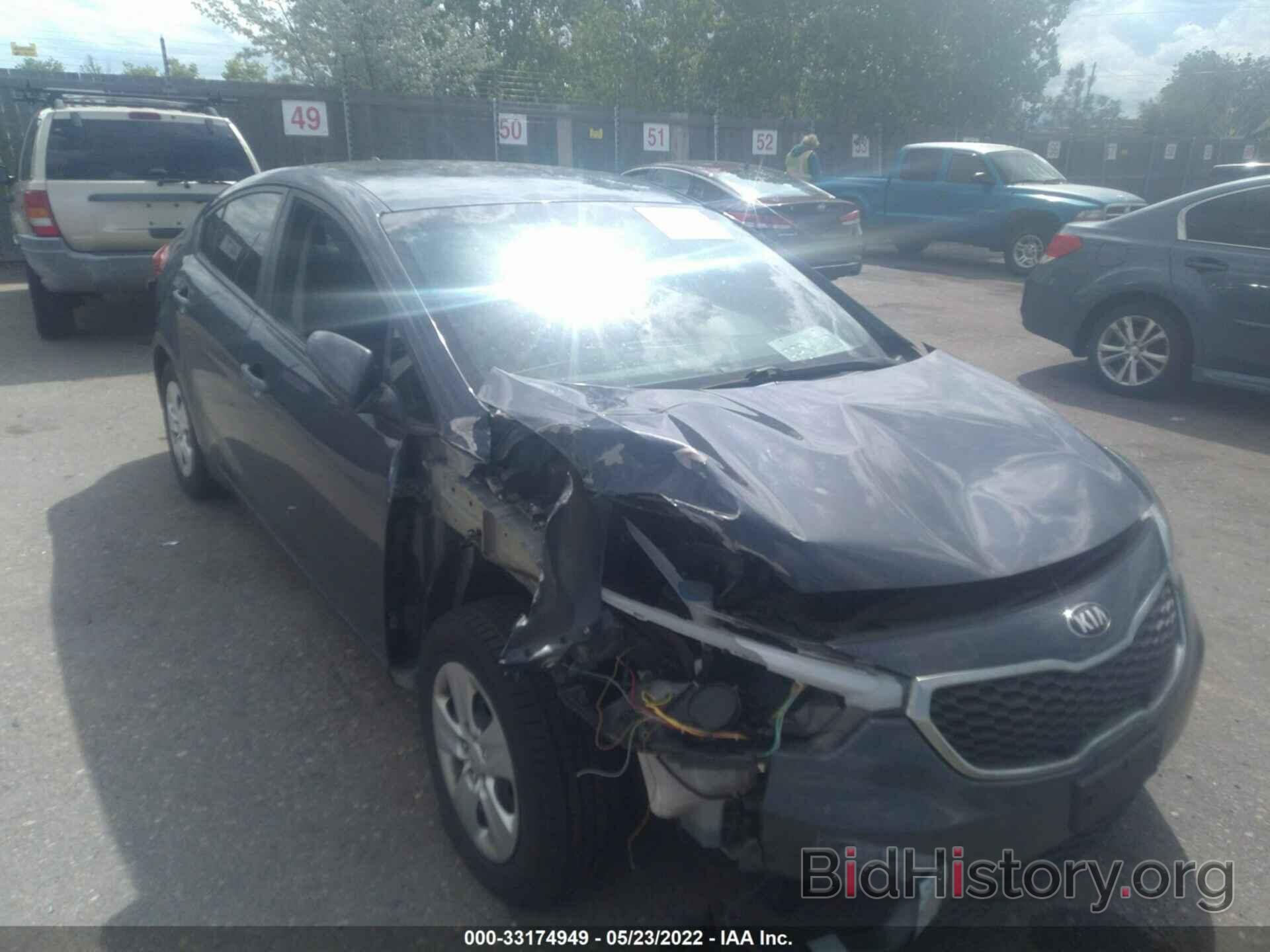 Photo KNAFX4A69F5426293 - KIA FORTE 2015