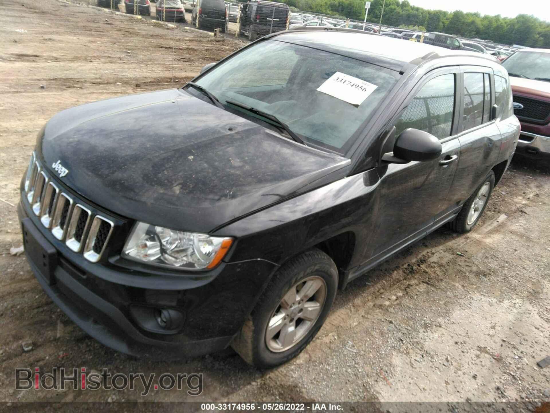 2013 JEEP COMPASS - VIN: 1C4NJCBA4DD272768 - Фото 2