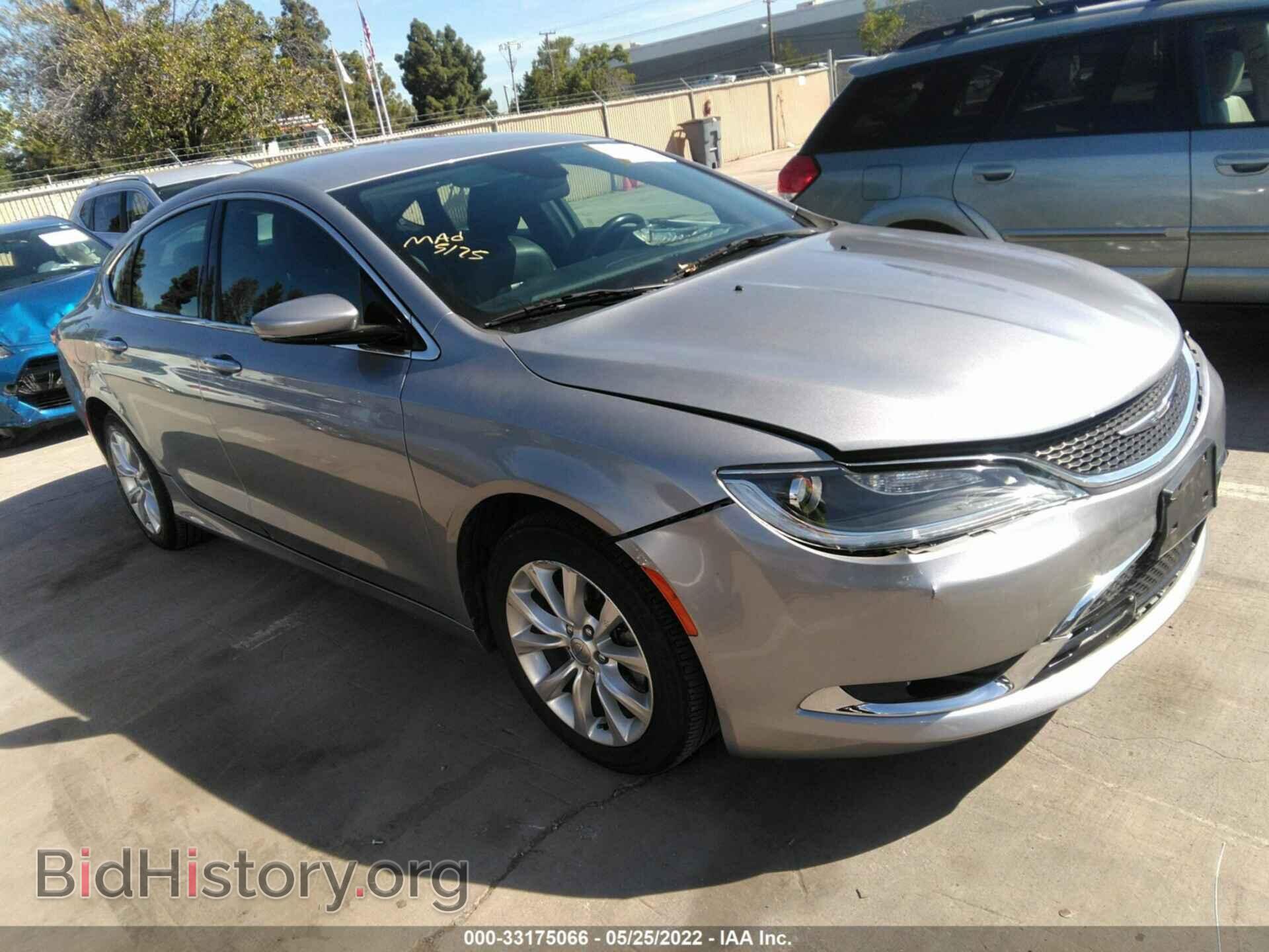 Фотография 1C3CCCCB0FN508407 - CHRYSLER 200 2015