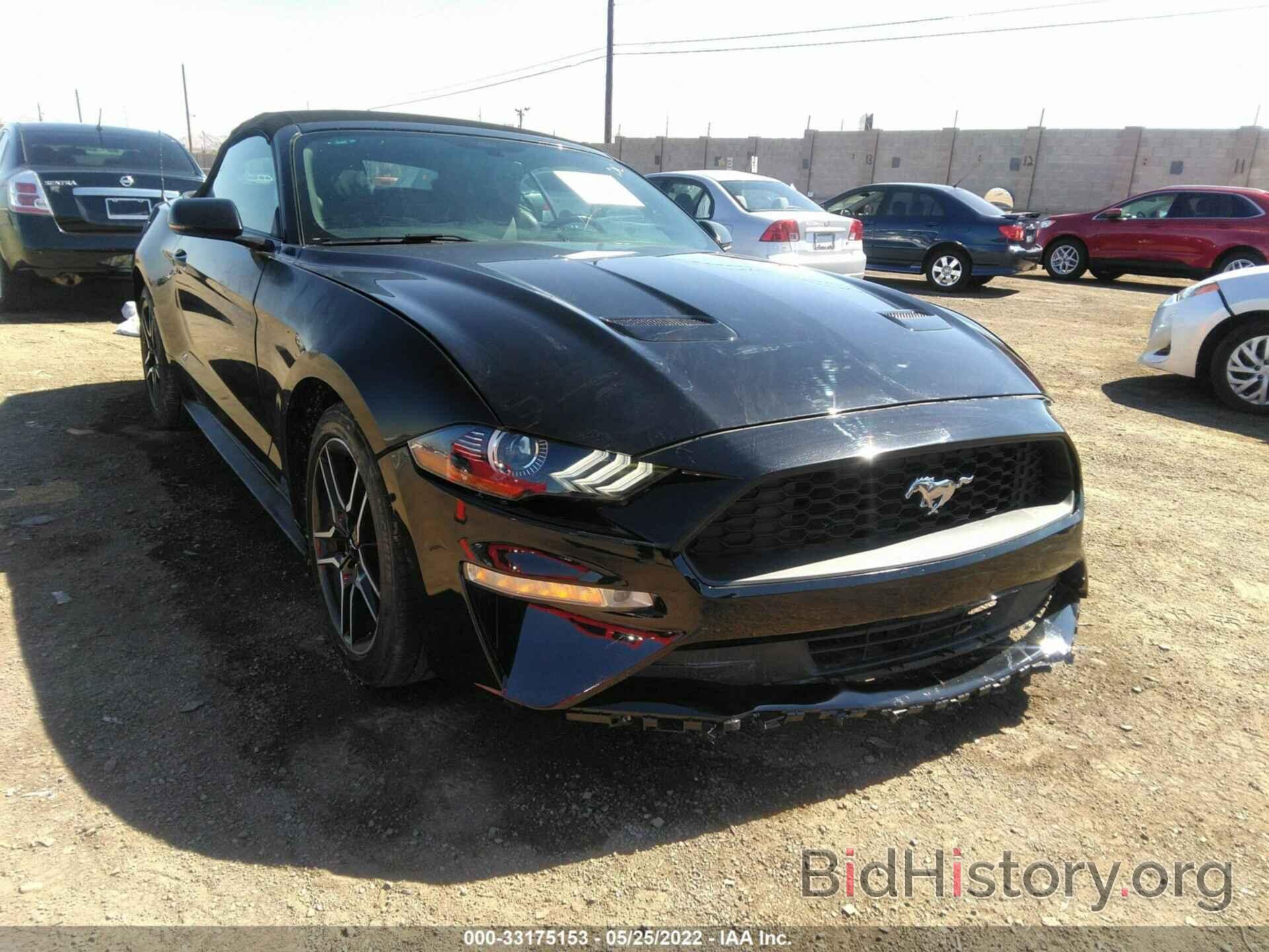 Photo 1FATP8UHXJ5132703 - FORD MUSTANG 2018