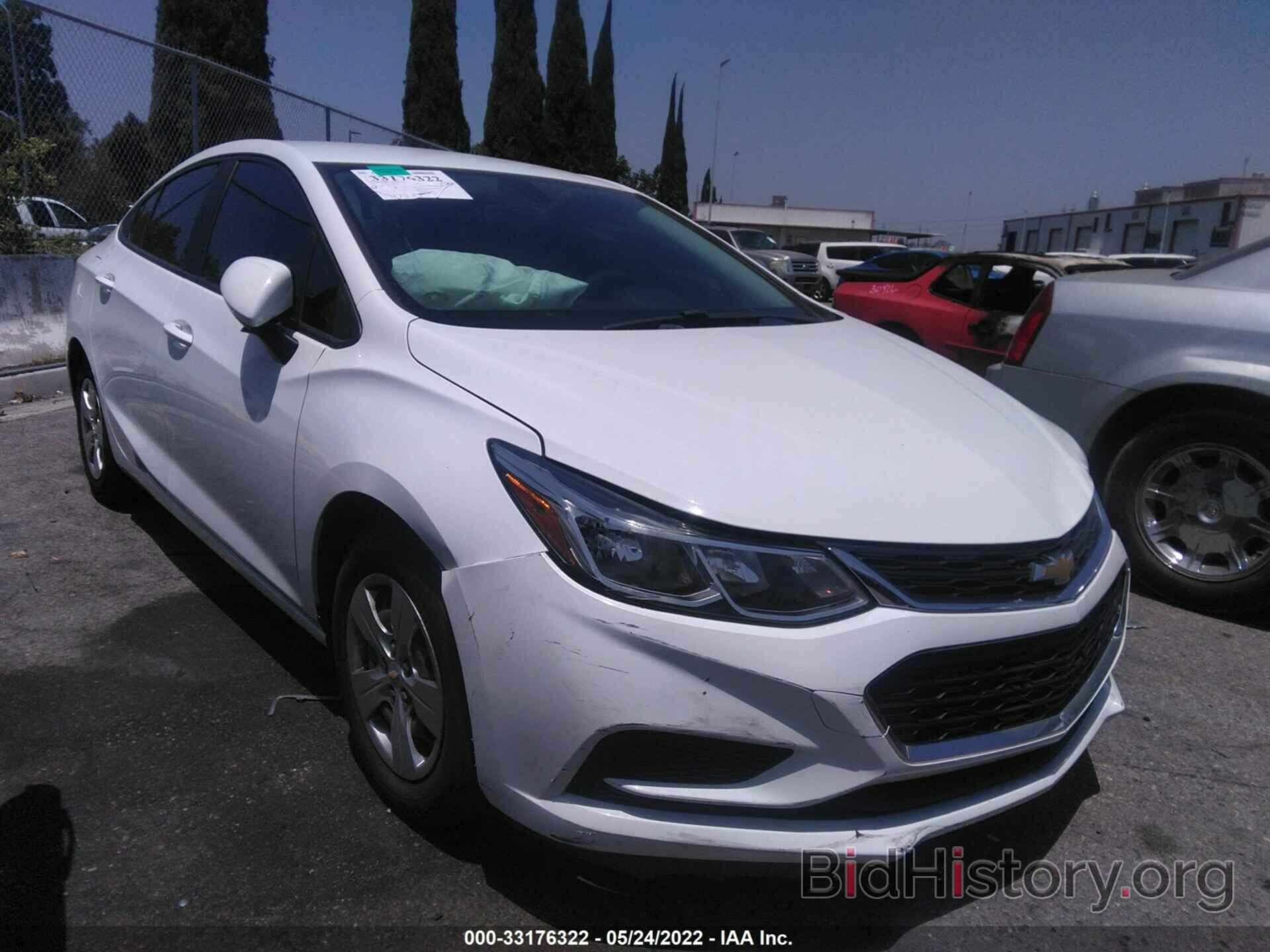 Photo 1G1BC5SM6G7294382 - CHEVROLET CRUZE 2016