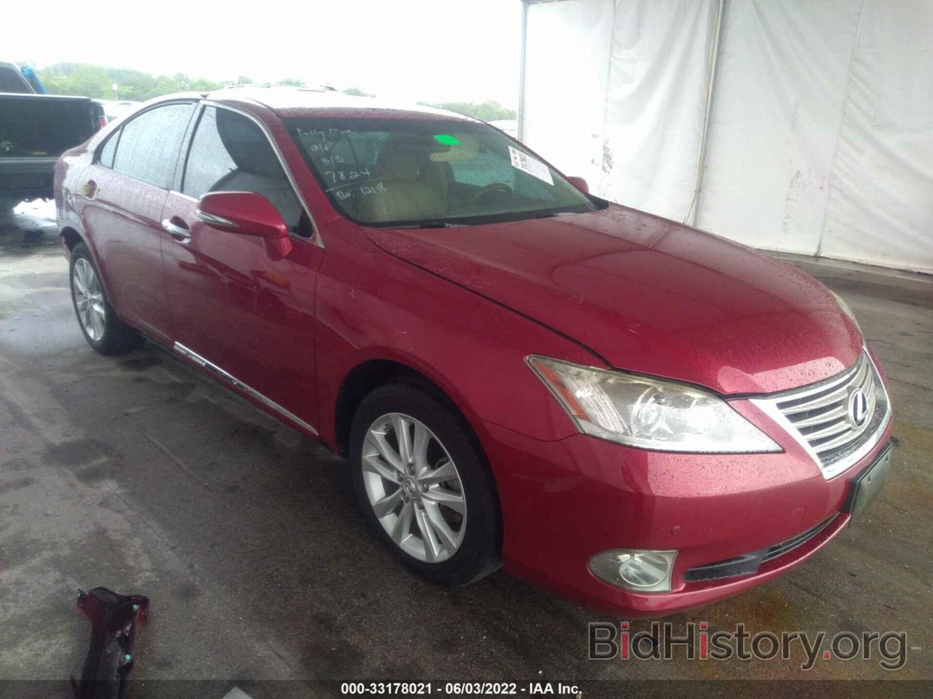 Photo JTHBK1EG5C2507692 - LEXUS ES 350 2012