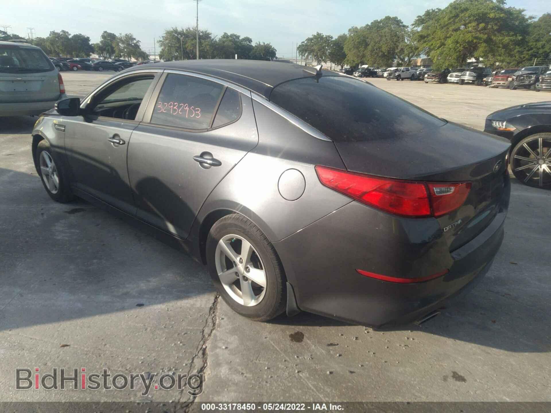 2015 KIA OPTIMA - VIN: KNAGM4A73F5635132 - Photo 3