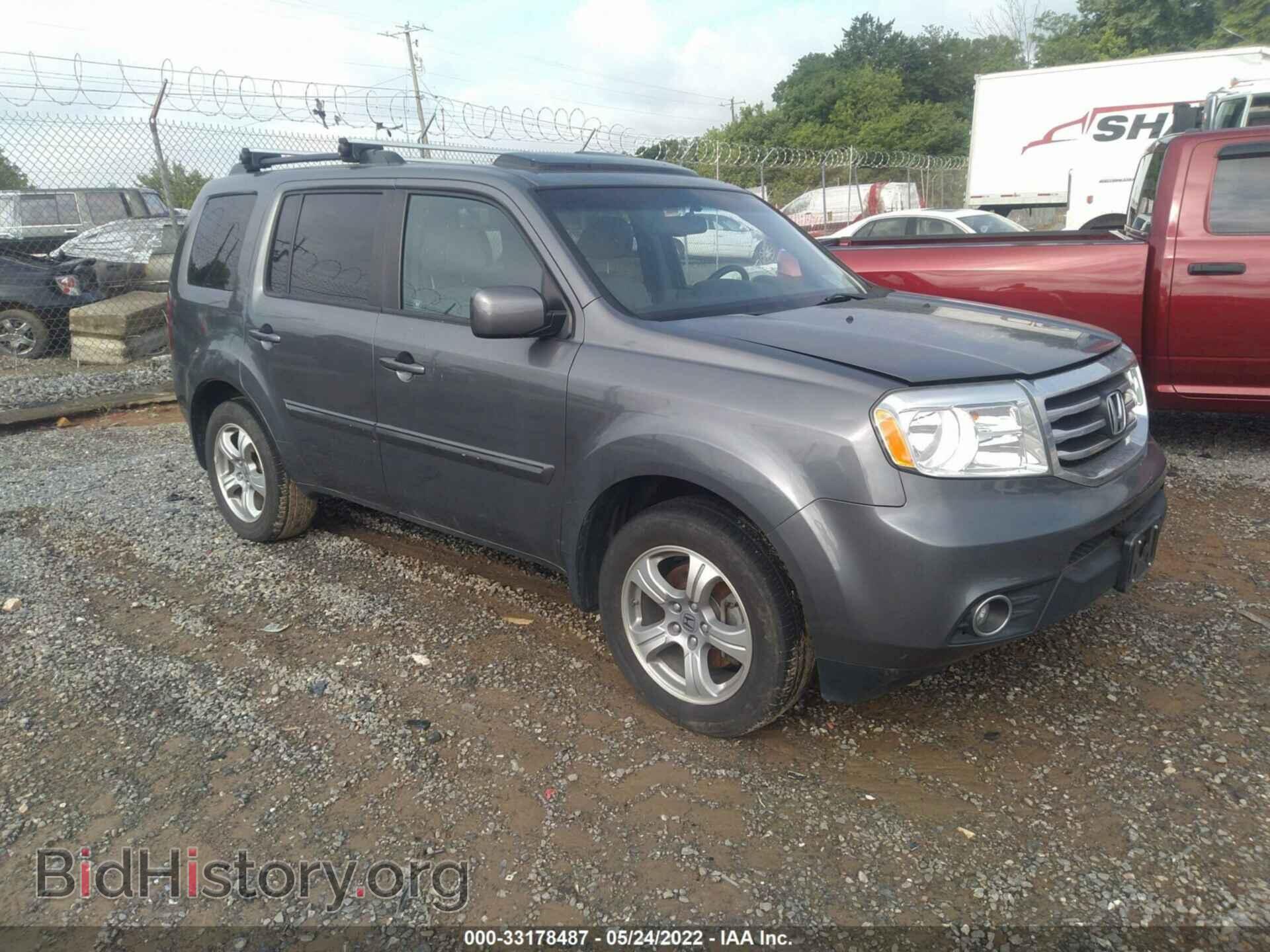 Photo 5FNYF3H53CB003628 - HONDA PILOT 2012