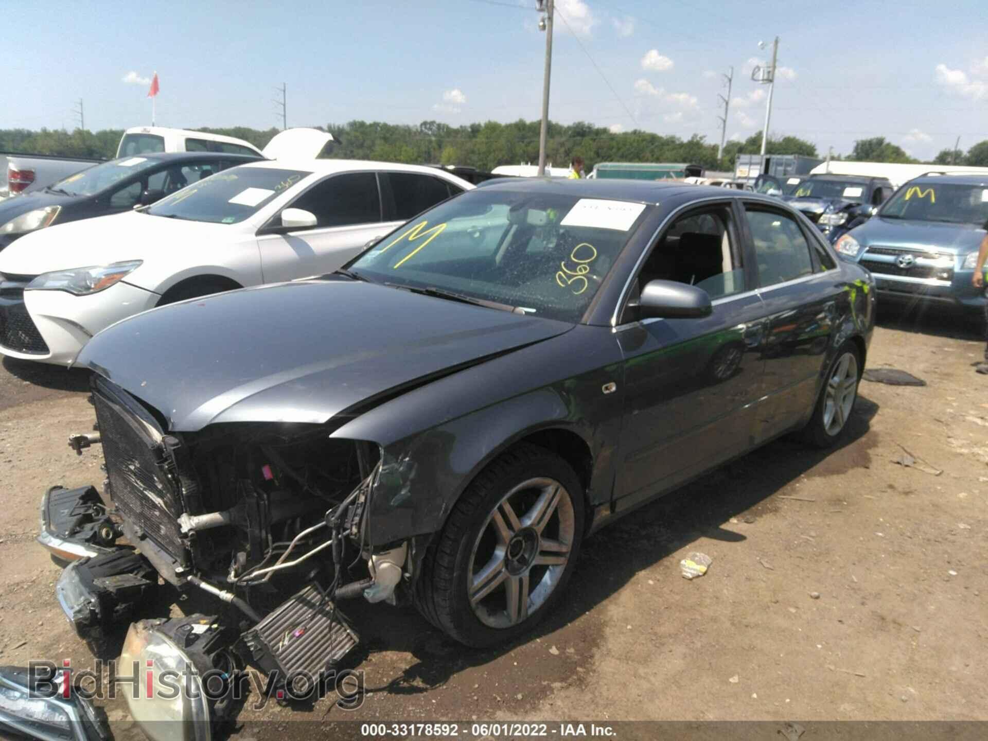 2006 AUDI A4 - VIN: WAUDF78E76A121780 - Фото 2