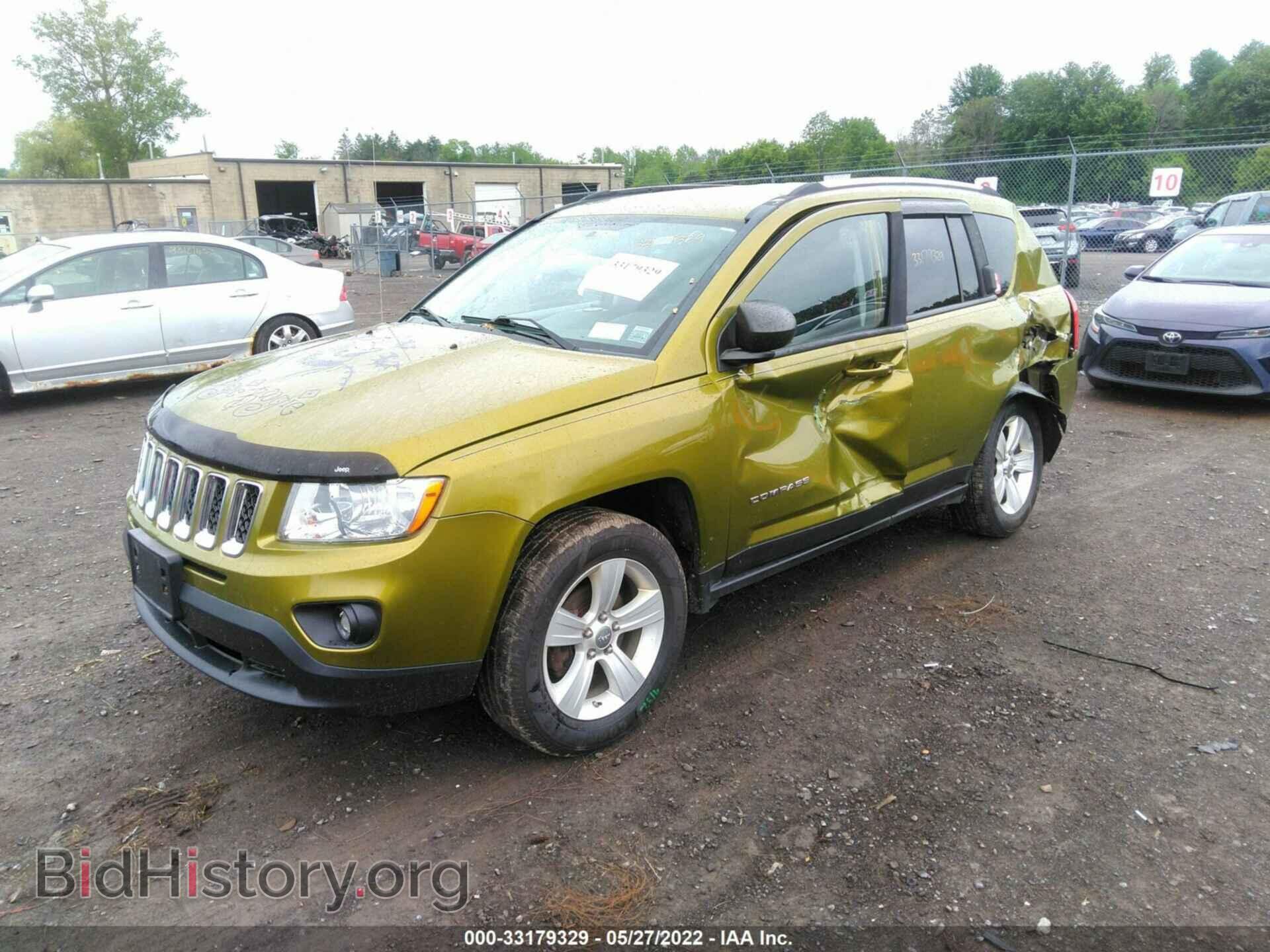 2012 JEEP COMPASS - VIN: 1C4NJDEB8CD577425 - Фото 2