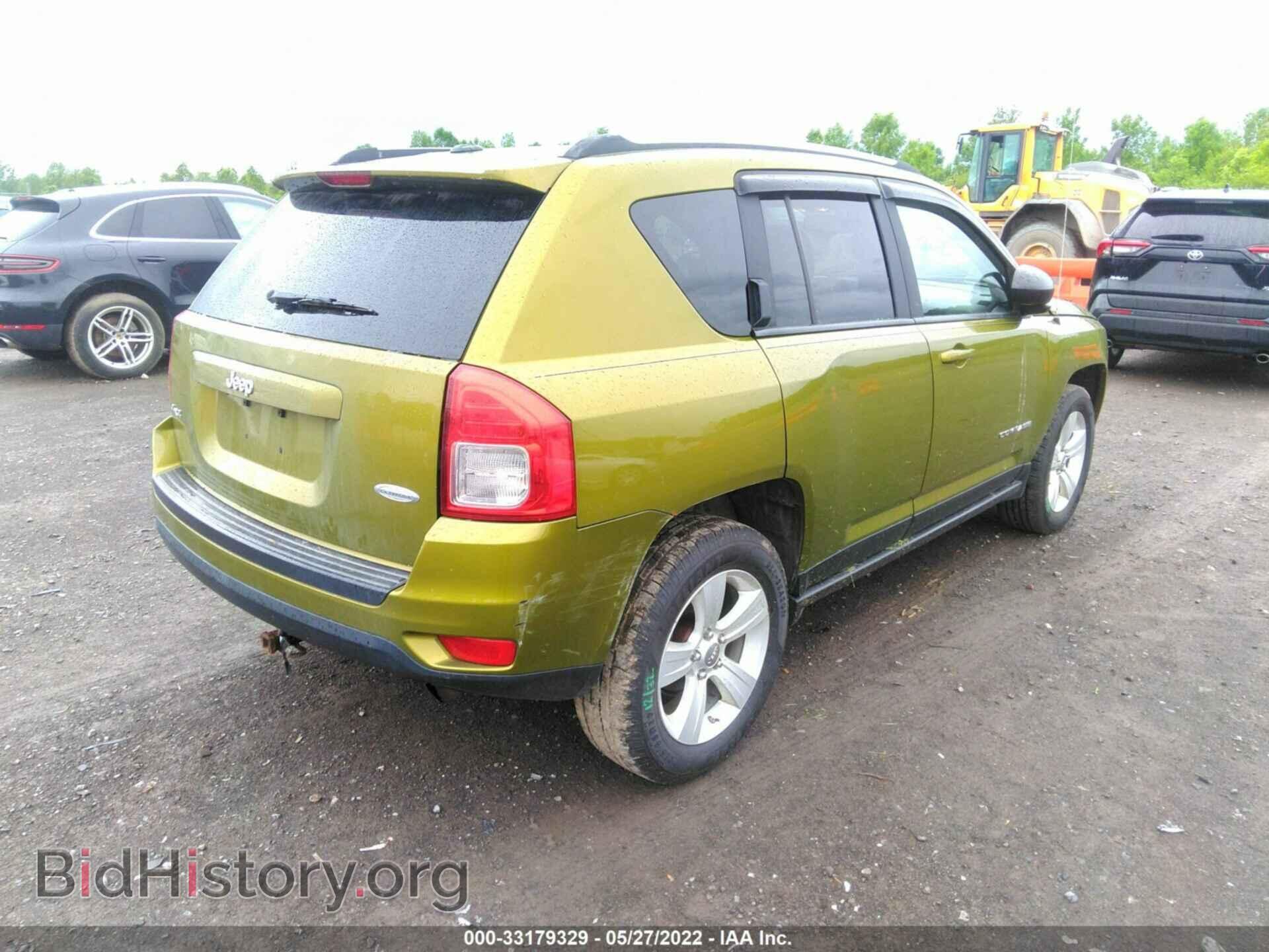 2012 JEEP COMPASS - VIN: 1C4NJDEB8CD577425 - Фото 4
